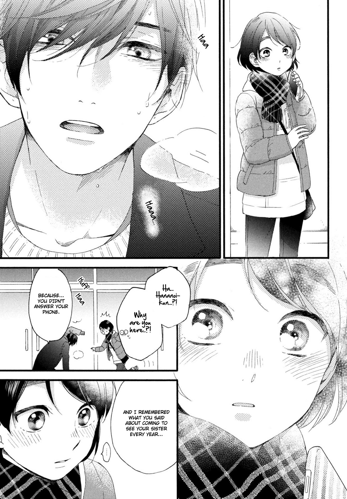 Hananoi-kun to Koi no Yamai Chapter 4 page 12 - Chapter 4: The First Christmas