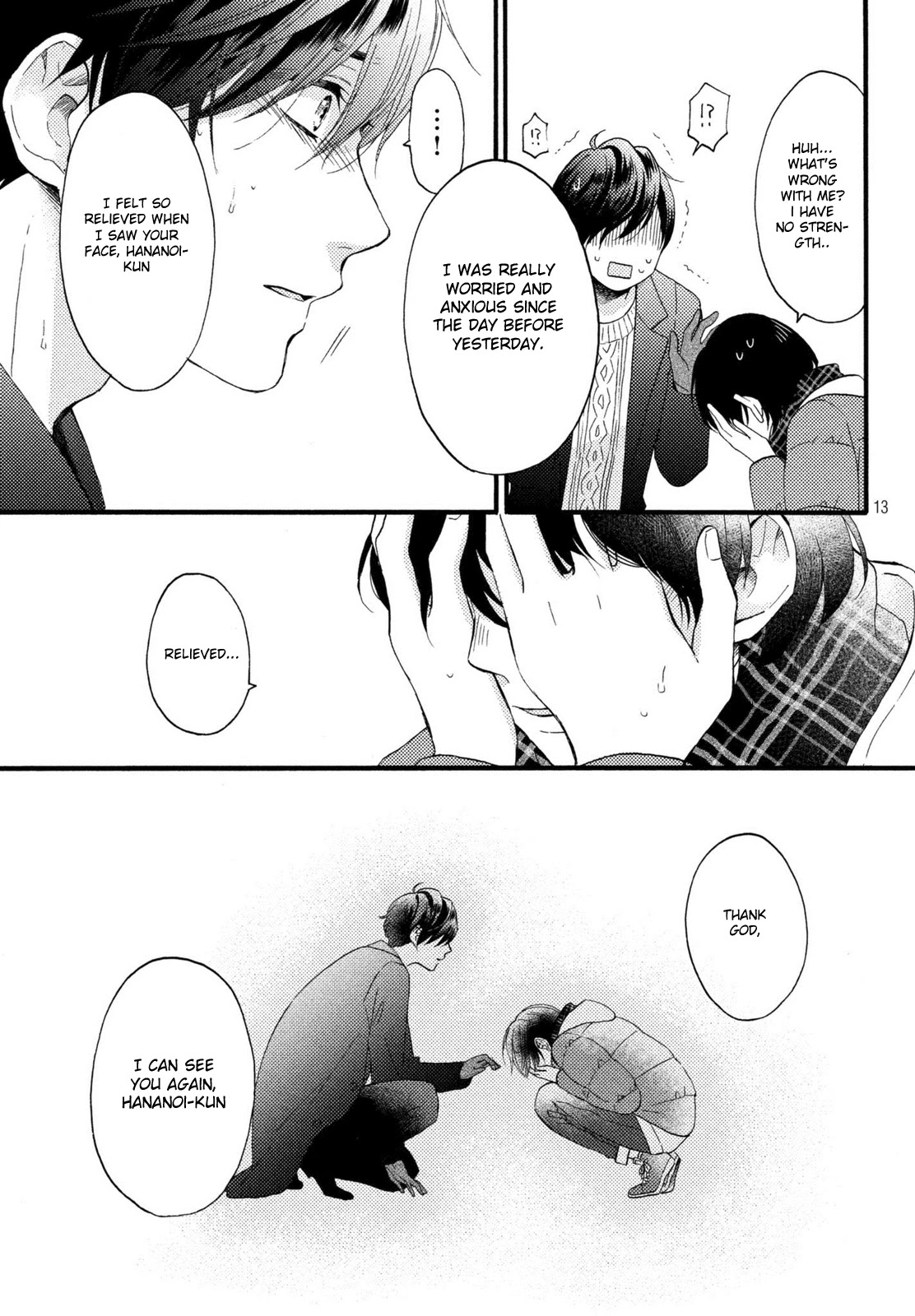 Hananoi-kun to Koi no Yamai Chapter 4 page 14 - Chapter 4: The First Christmas