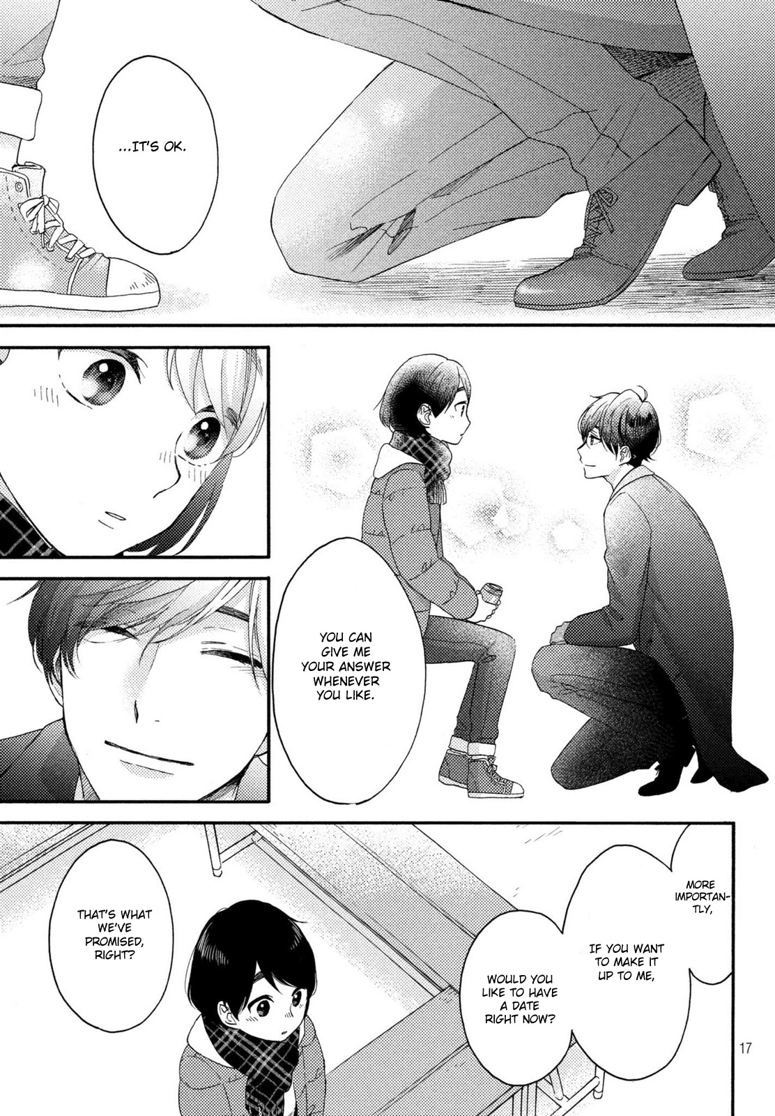 Hananoi-kun to Koi no Yamai Chapter 4 page 18 - Chapter 4: The First Christmas