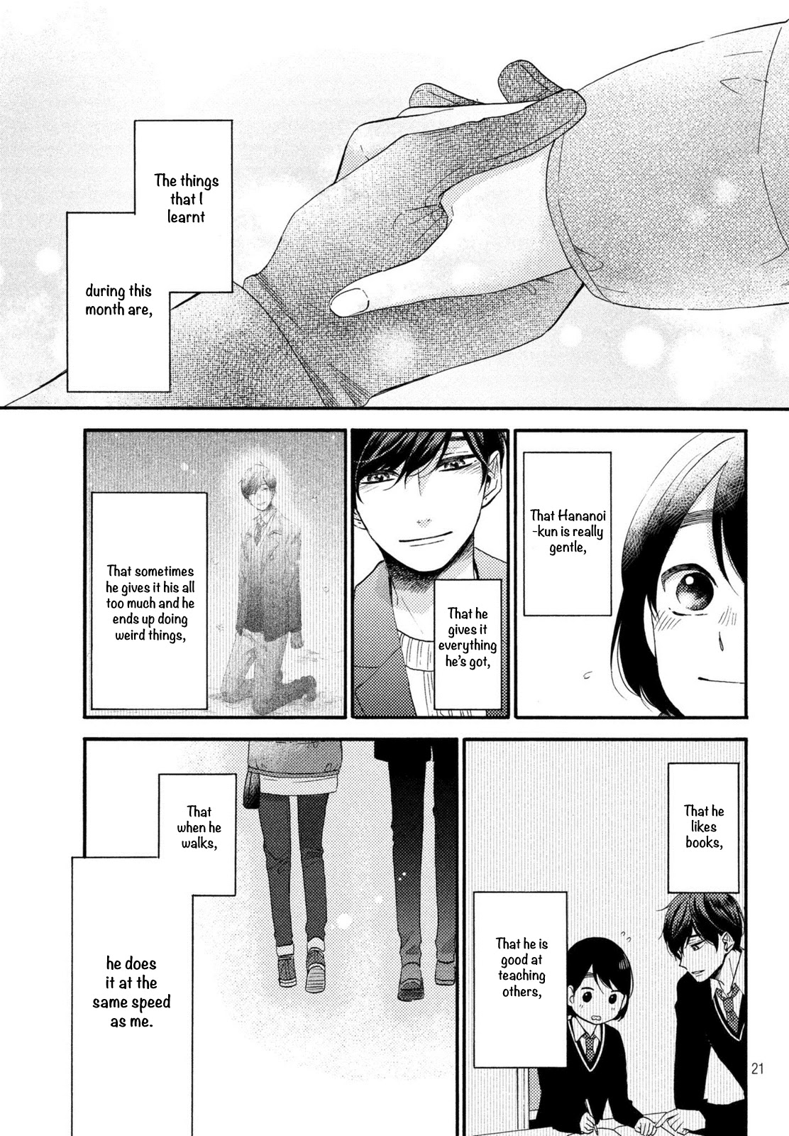 Hananoi-kun to Koi no Yamai Chapter 4 page 22 - Chapter 4: The First Christmas