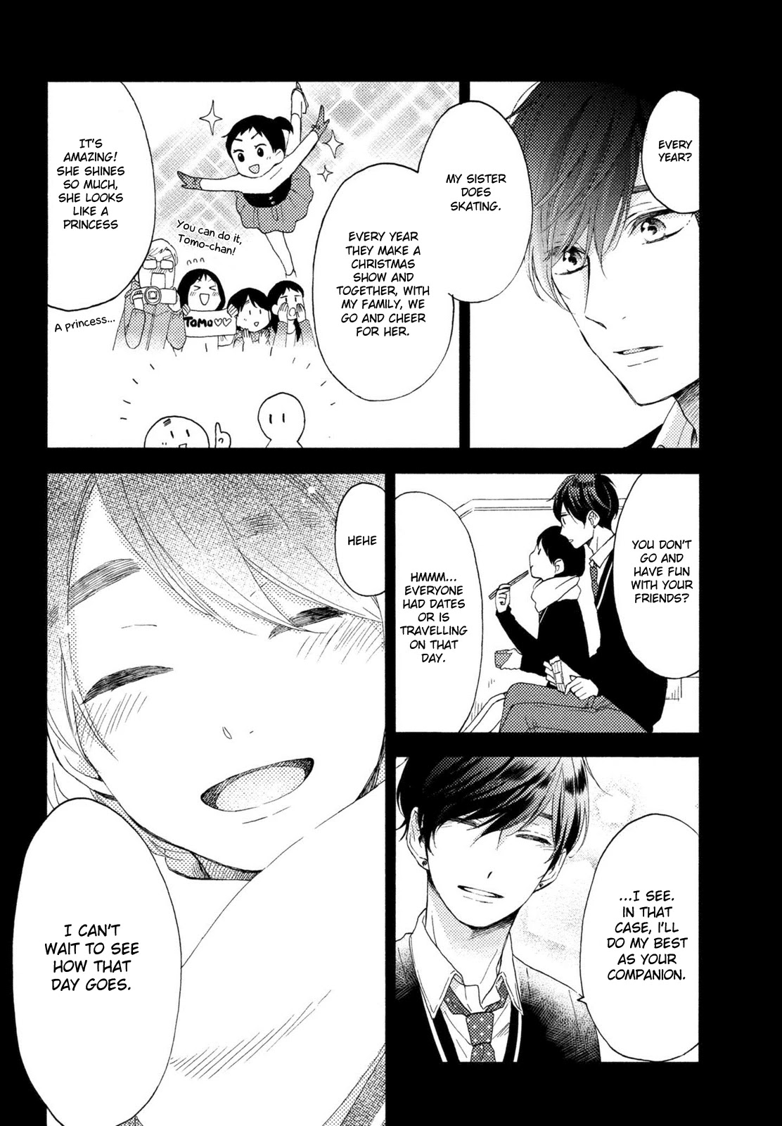 Hananoi-kun to Koi no Yamai Chapter 4 page 3 - Chapter 4: The First Christmas