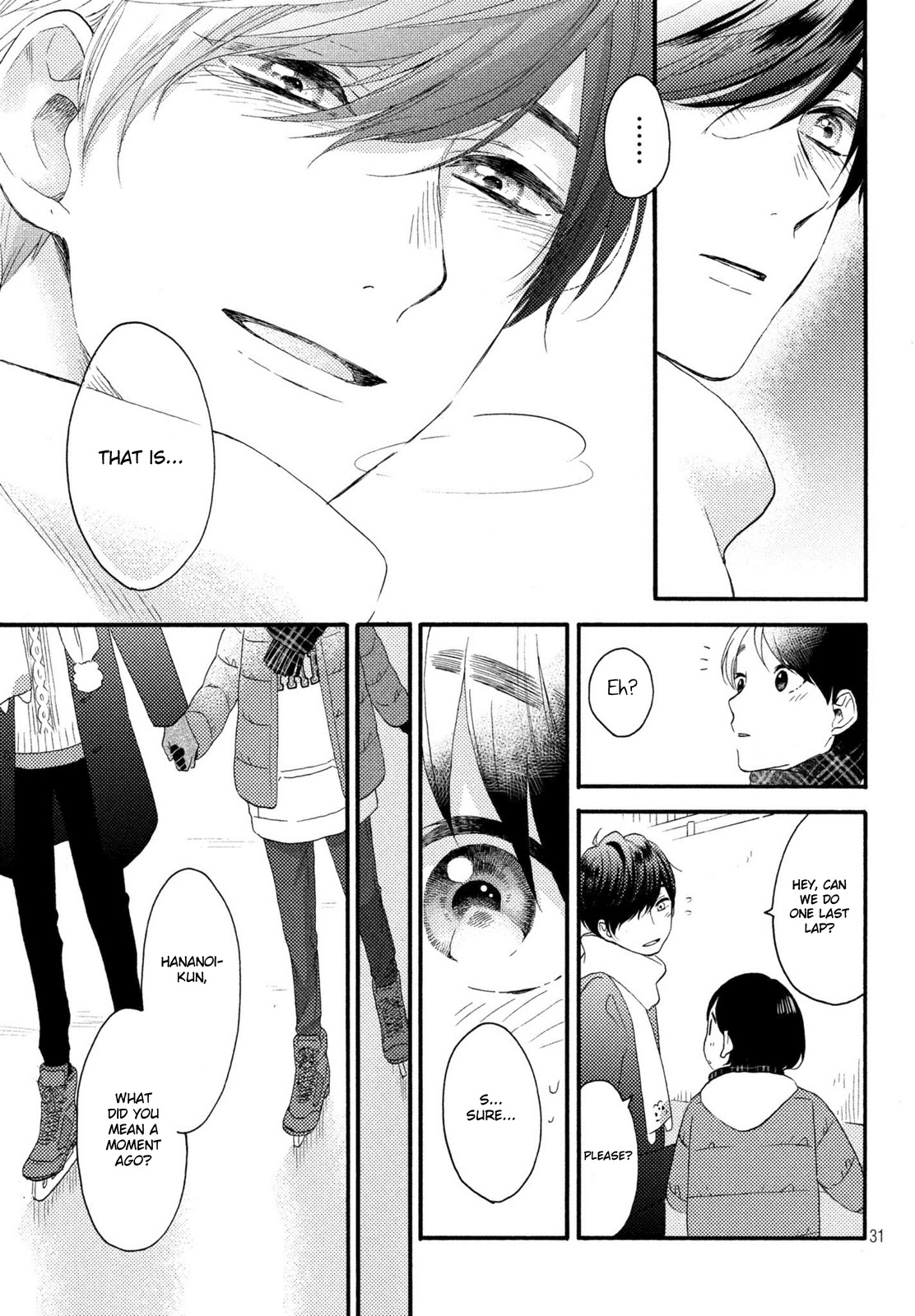 Hananoi-kun to Koi no Yamai Chapter 4 page 32 - Chapter 4: The First Christmas