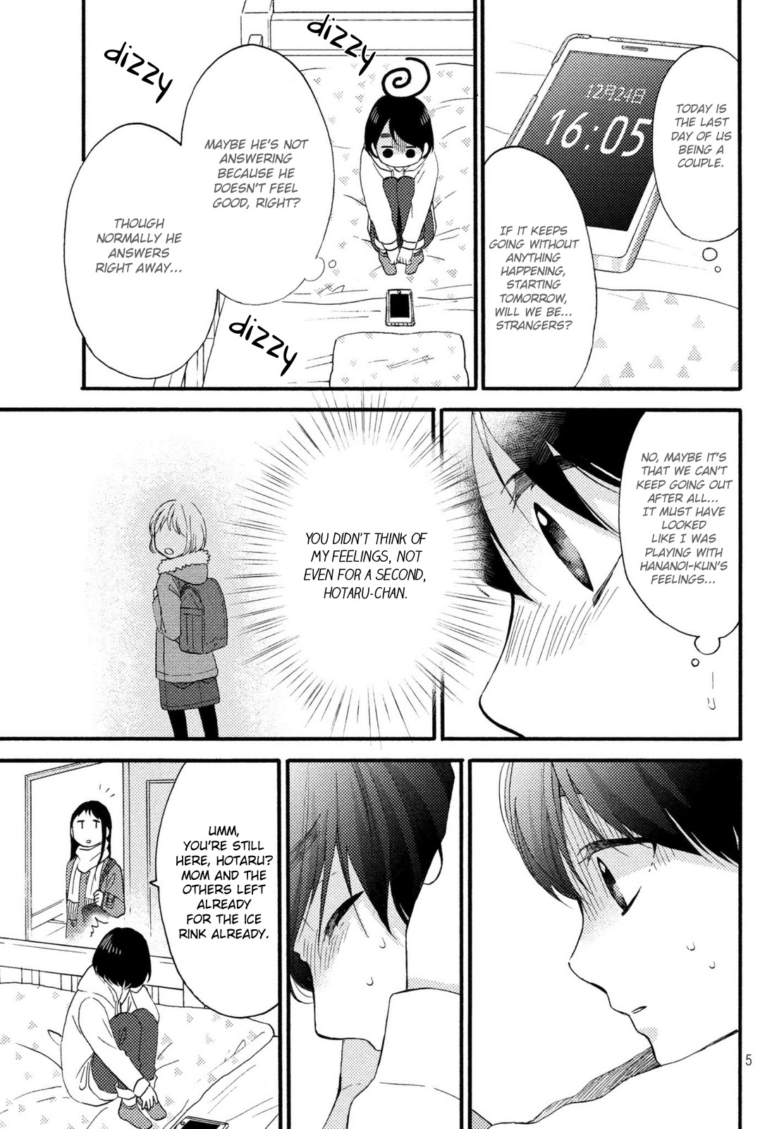 Hananoi-kun to Koi no Yamai Chapter 4 page 6 - Chapter 4: The First Christmas