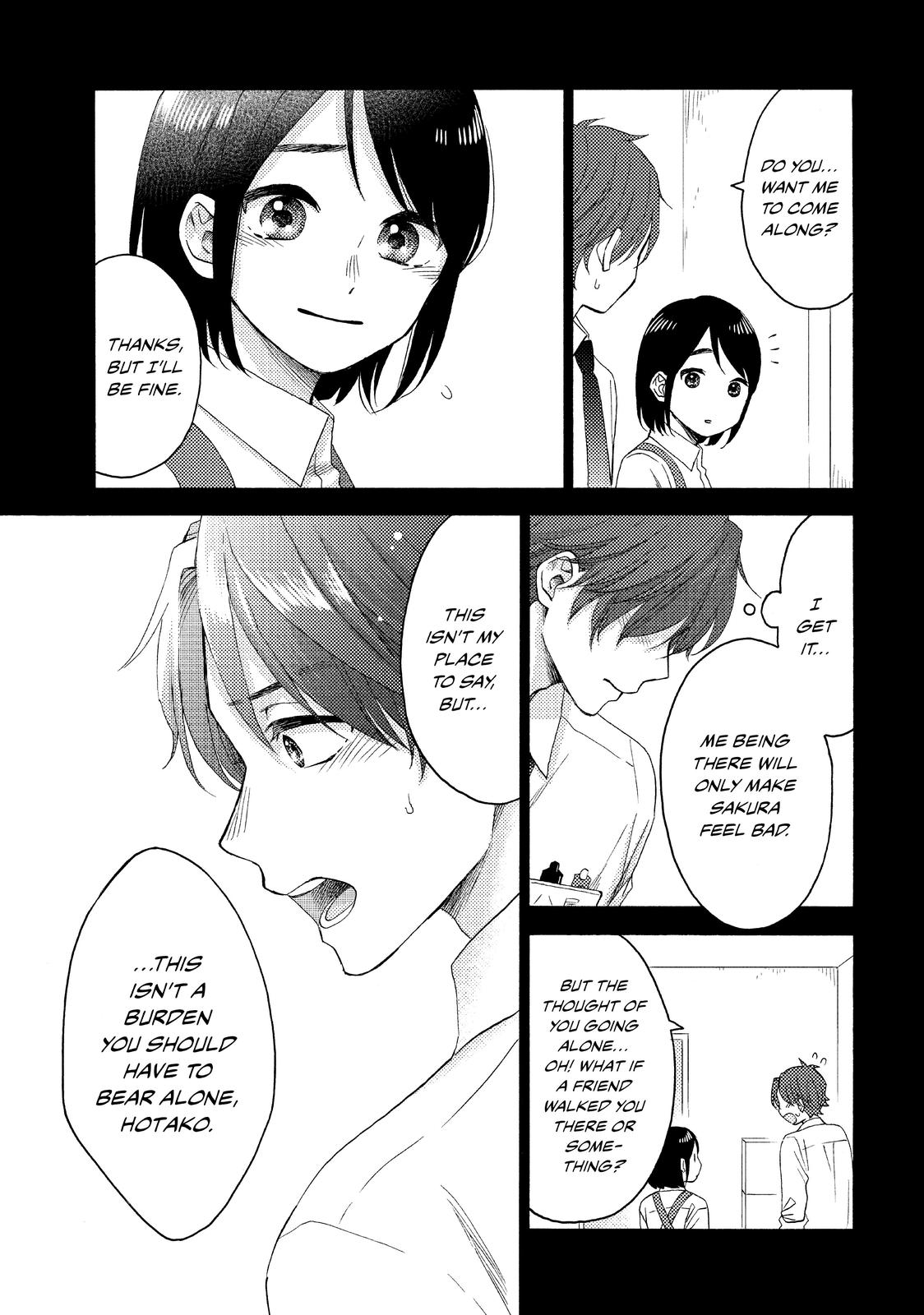 Hananoi-kun to Koi no Yamai Chapter 42 page 9 - Chapter 42