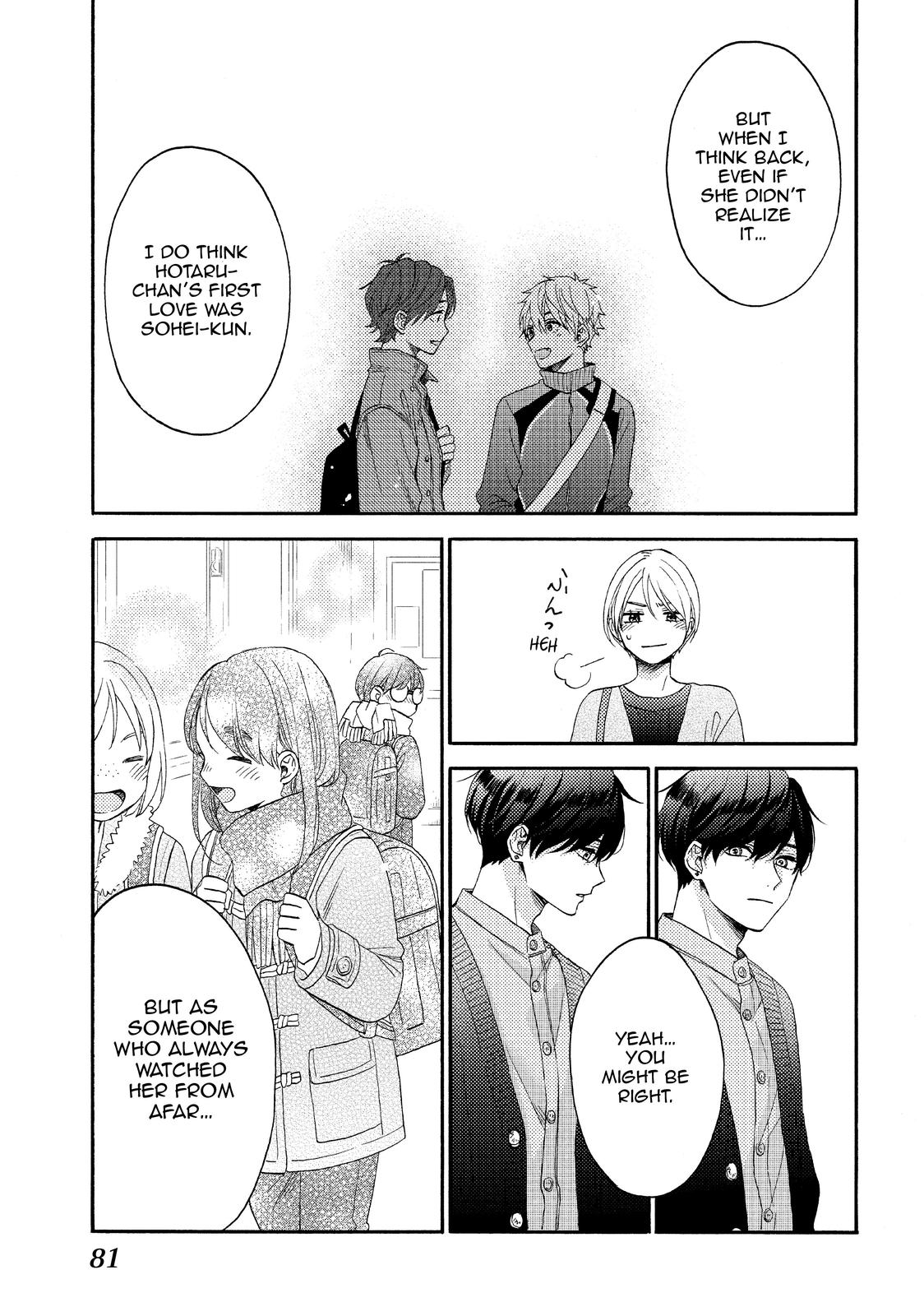 Hananoi-kun to Koi no Yamai Chapter 43 page 33 - Chapter 43