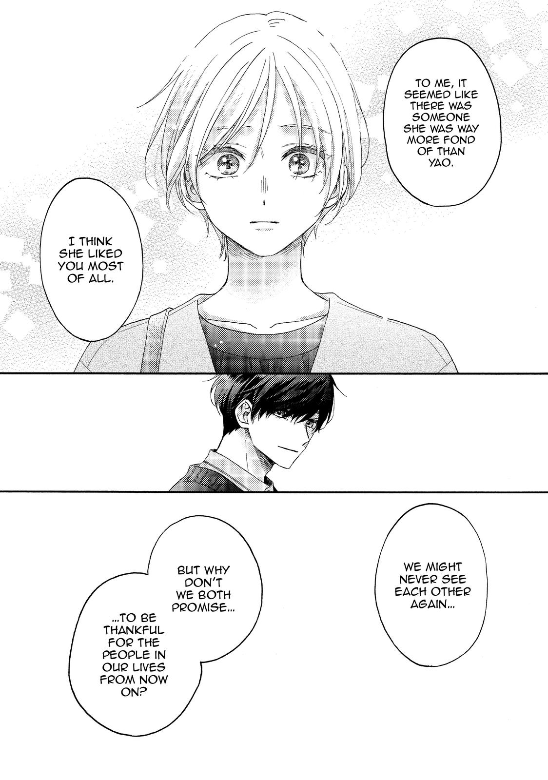 Hananoi-kun to Koi no Yamai Chapter 43 page 34 - Chapter 43