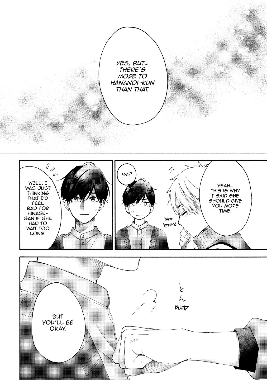 Hananoi-kun to Koi no Yamai Chapter 44 page 30 - Chapter 44