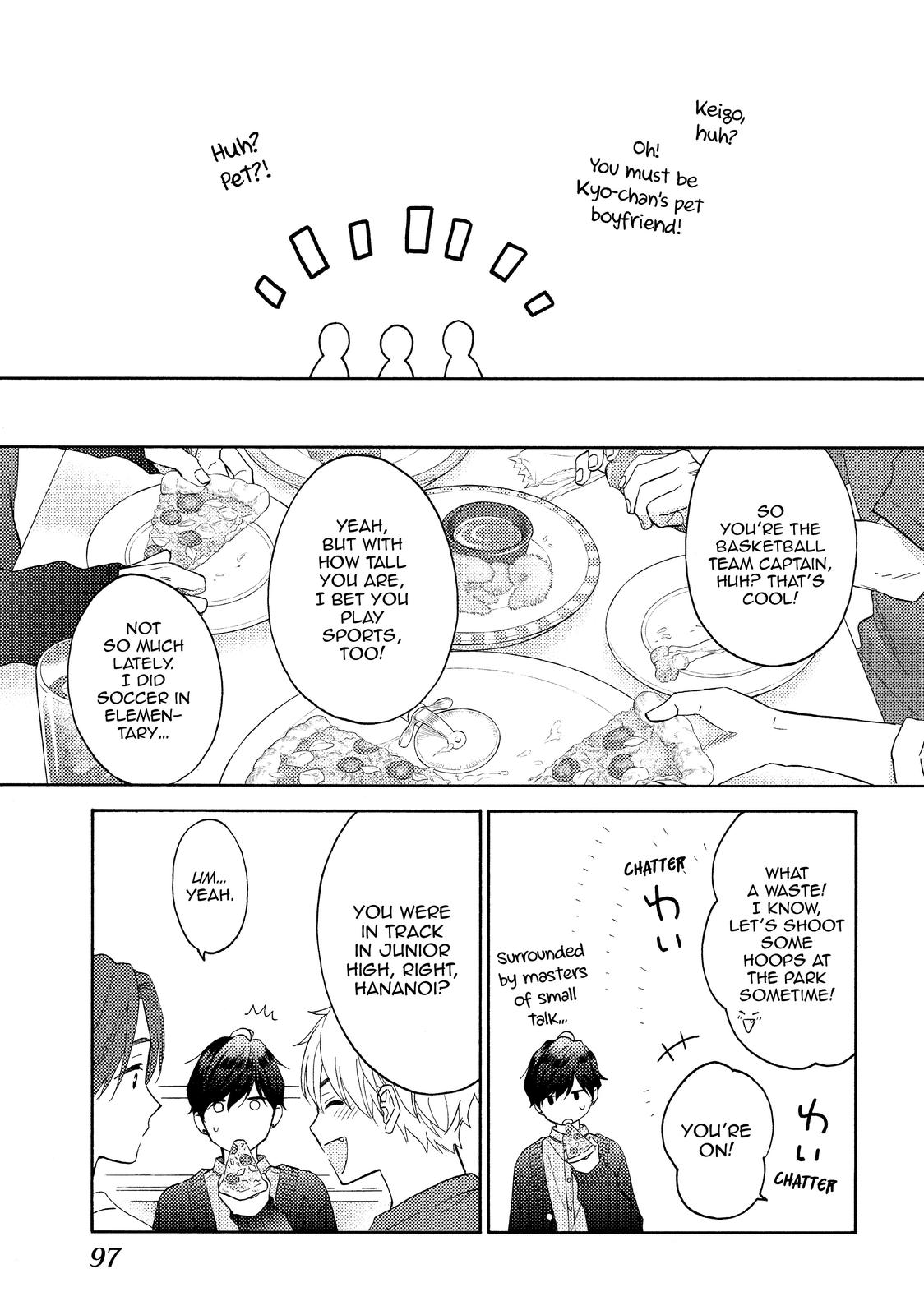 Hananoi-kun to Koi no Yamai Chapter 44 page 5 - Chapter 44