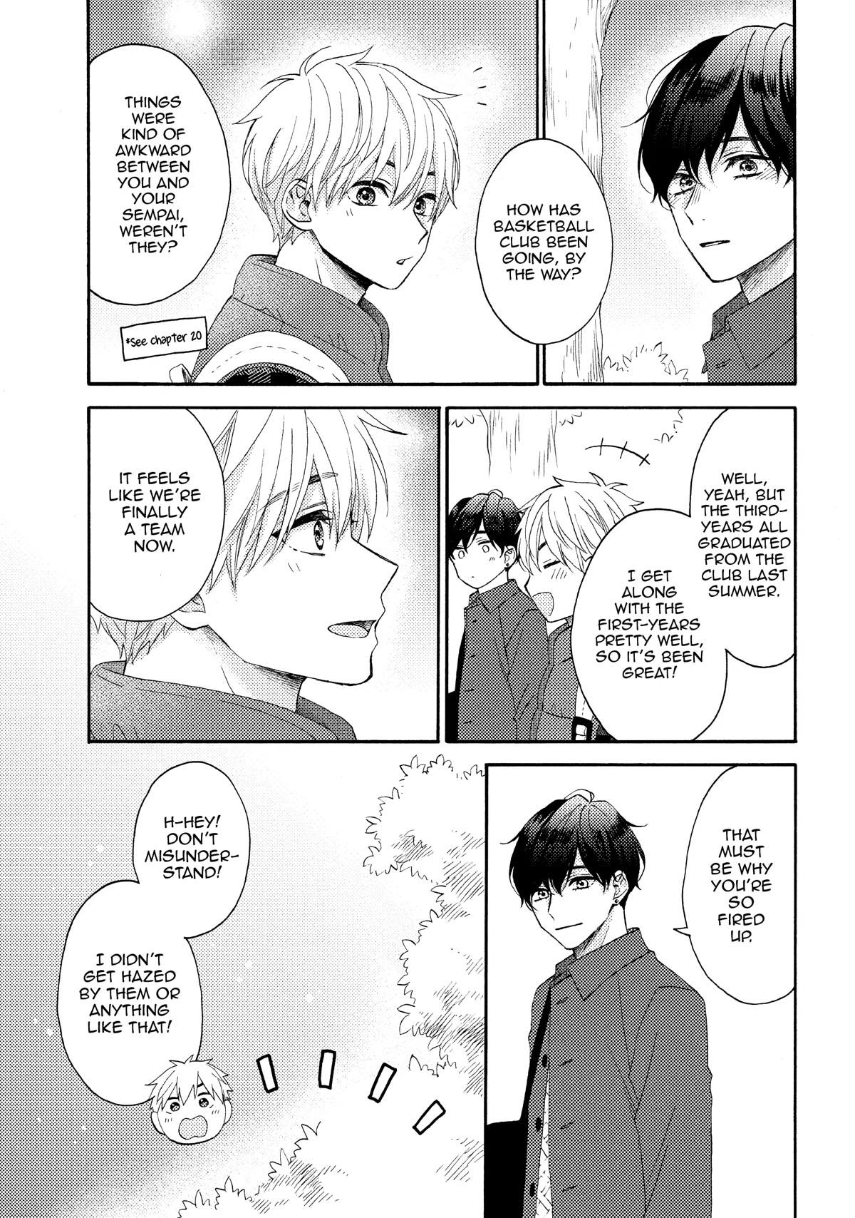 Hananoi-kun to Koi no Yamai Chapter 47 page 21 - Chapter 47