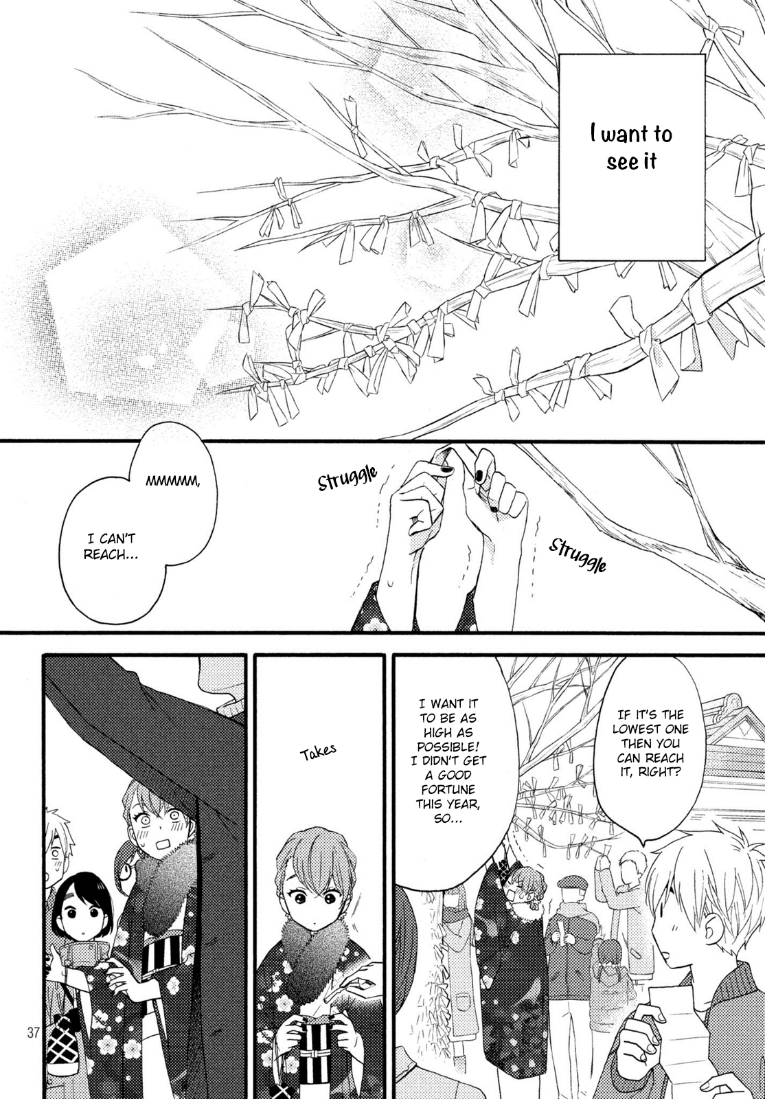 Hananoi-kun to Koi no Yamai Chapter 5 page 35 - Chapter 5