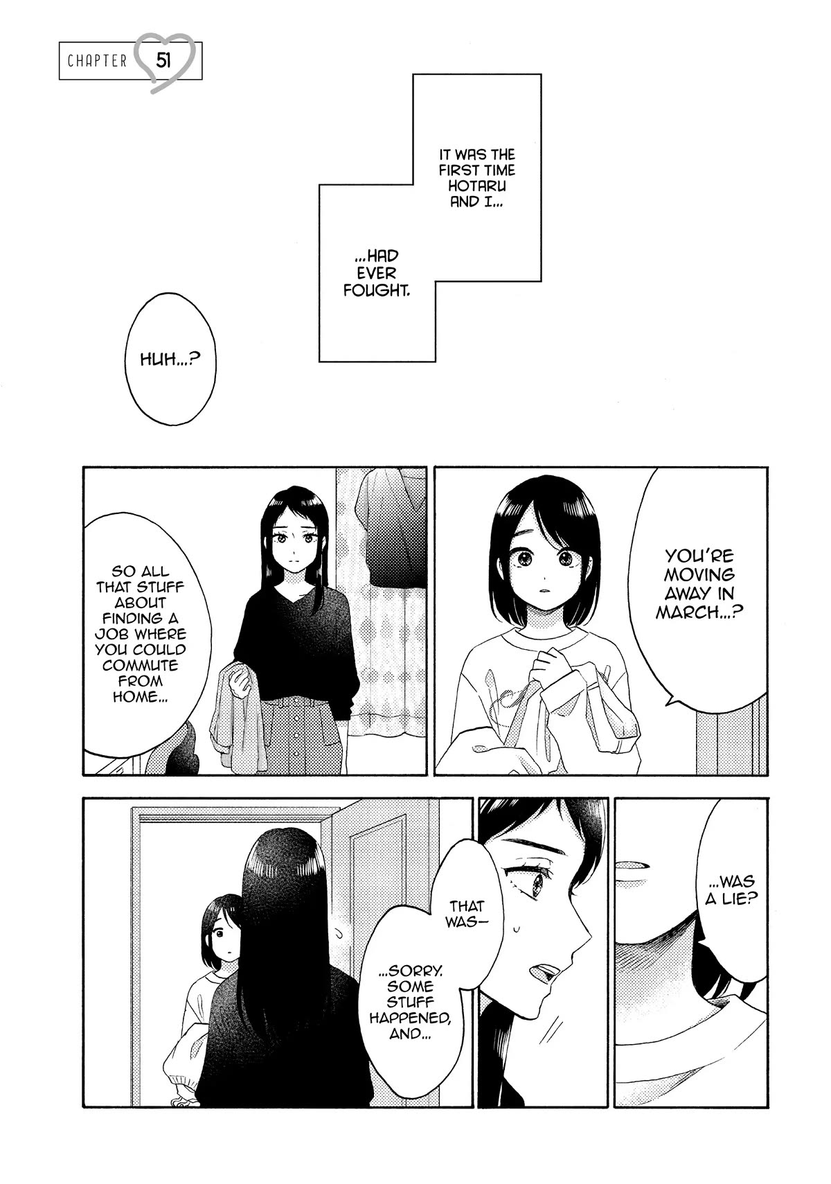 Hananoi-kun to Koi no Yamai Chapter 52 page 1 - Chapter 52