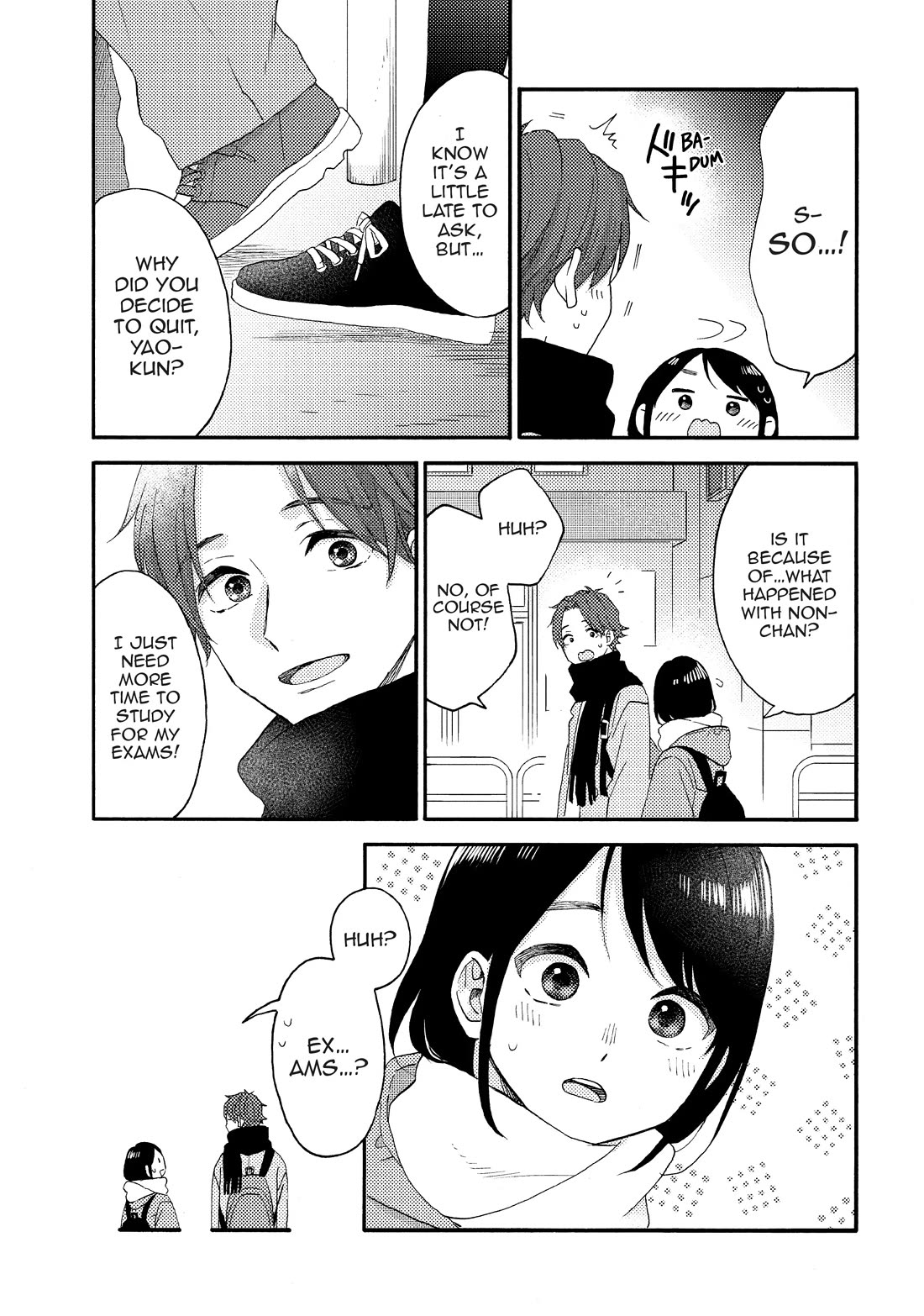 Hananoi-kun to Koi no Yamai Chapter 55 page 17 - Chapter 55: My First Farewell Party