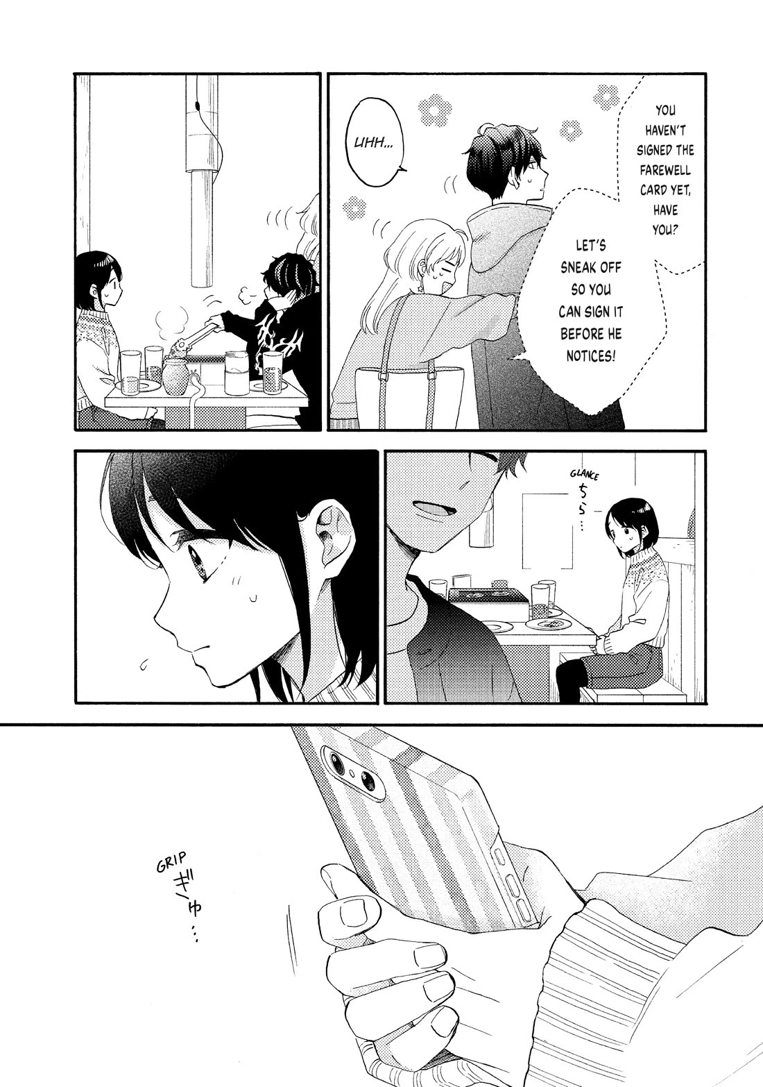 Hananoi-kun to Koi no Yamai Chapter 55 page 27 - Chapter 55: My First Farewell Party