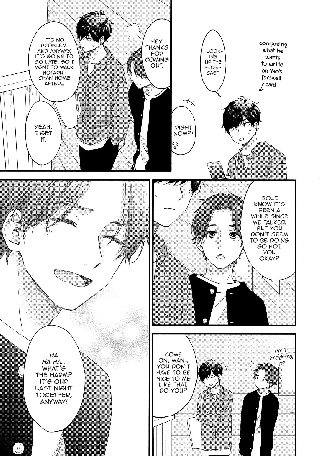 Hananoi-kun to Koi no Yamai Chapter 55 page 29 - Chapter 55: My First Farewell Party