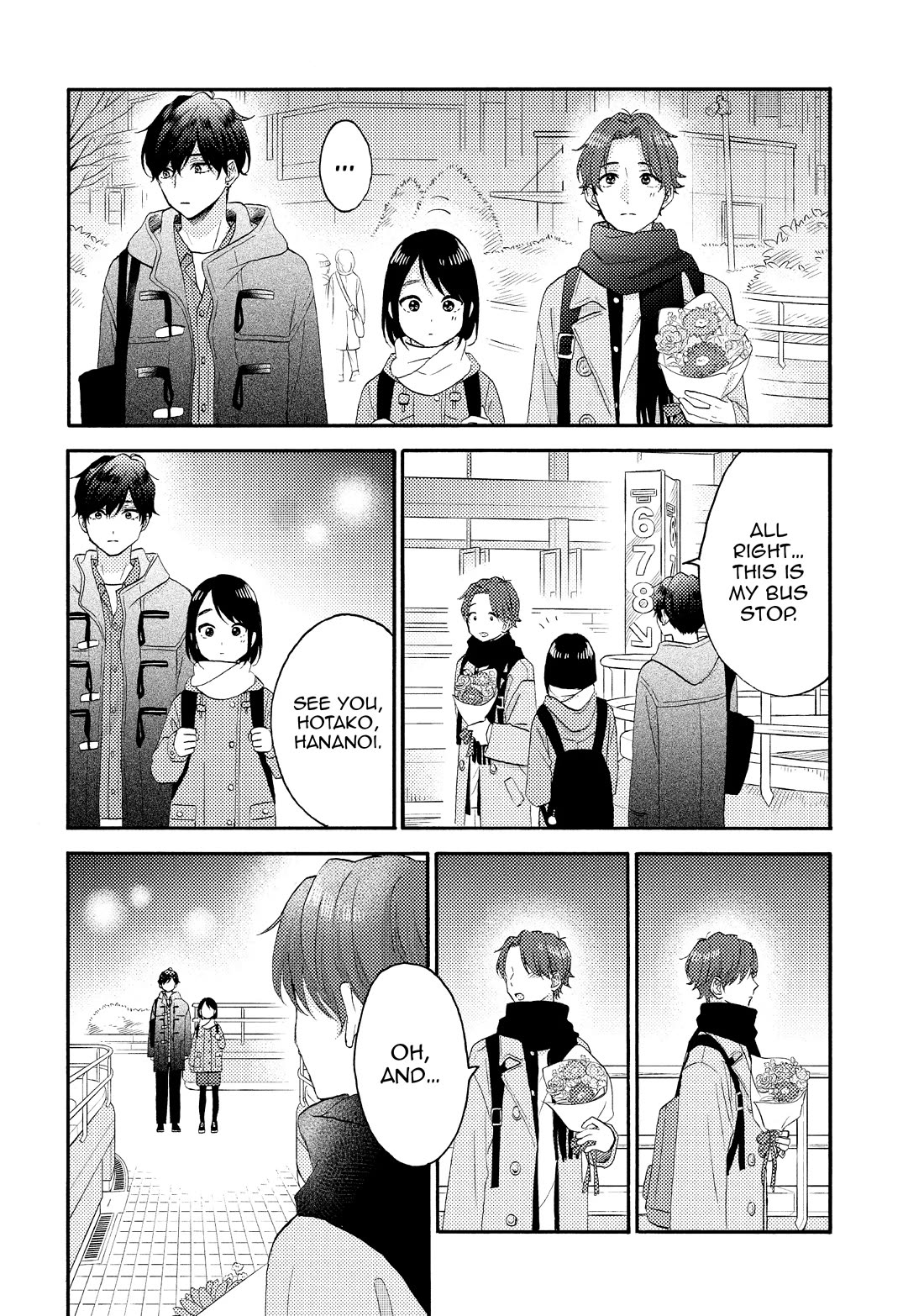 Hananoi-kun to Koi no Yamai Chapter 55 page 38 - Chapter 55: My First Farewell Party