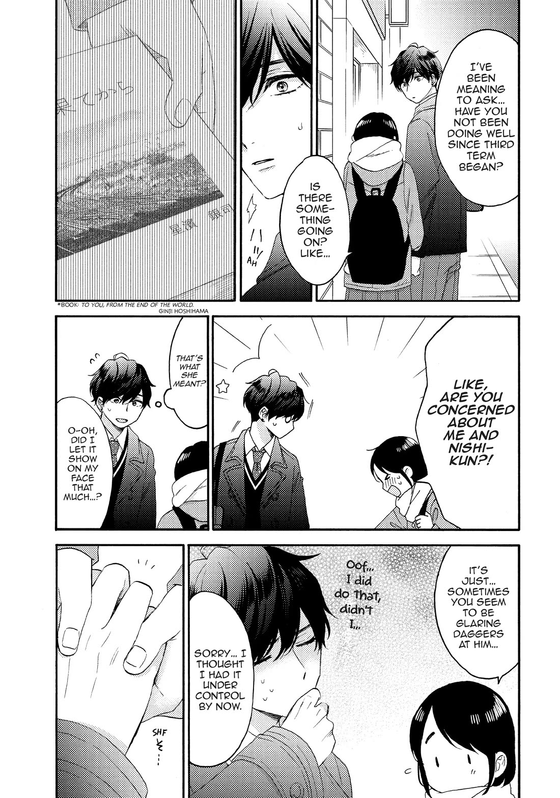 Hananoi-kun to Koi no Yamai Chapter 55 page 5 - Chapter 55: My First Farewell Party