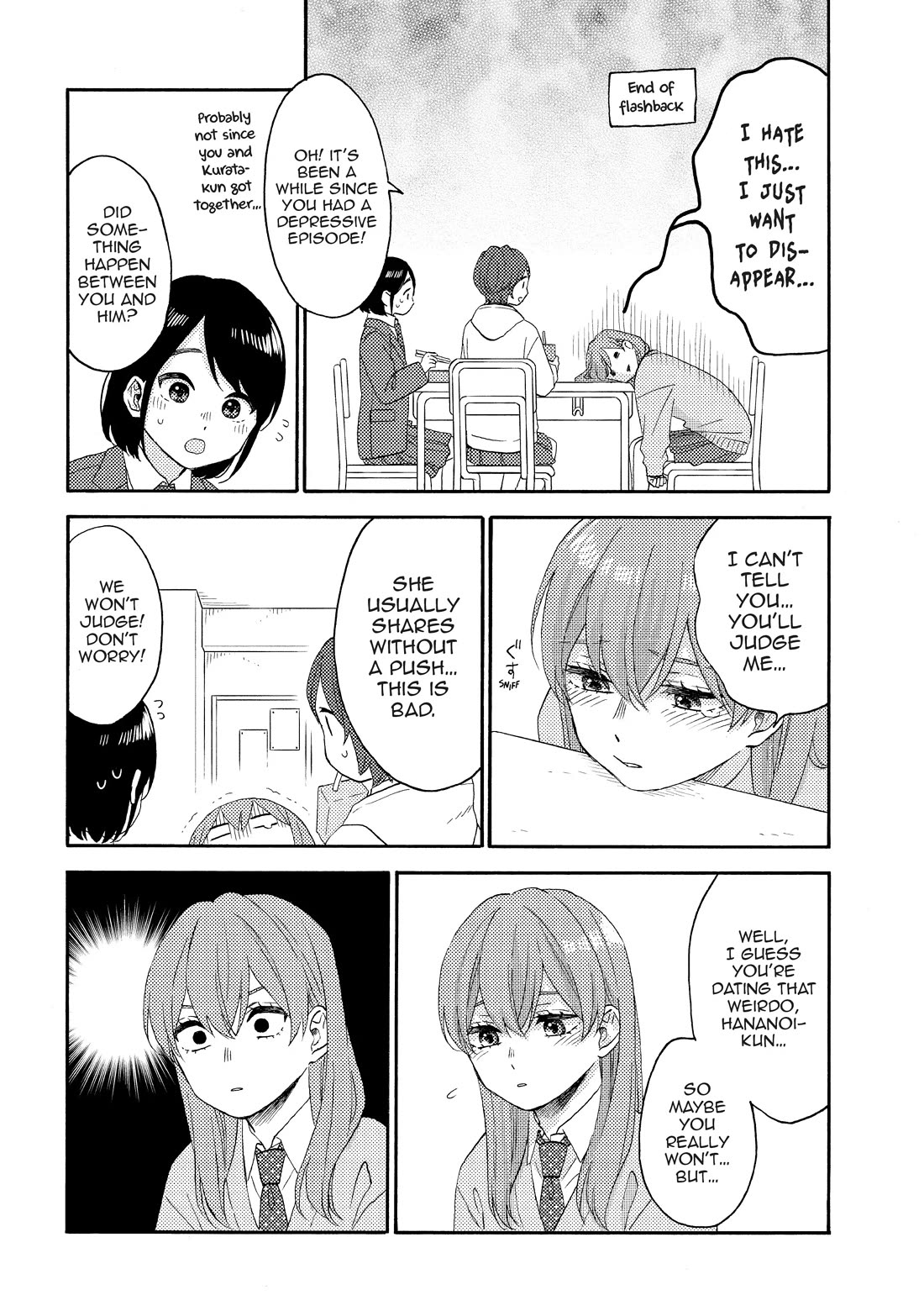 Hananoi-kun to Koi no Yamai Chapter 56 page 10 - Chapter 56: Their First Love Story