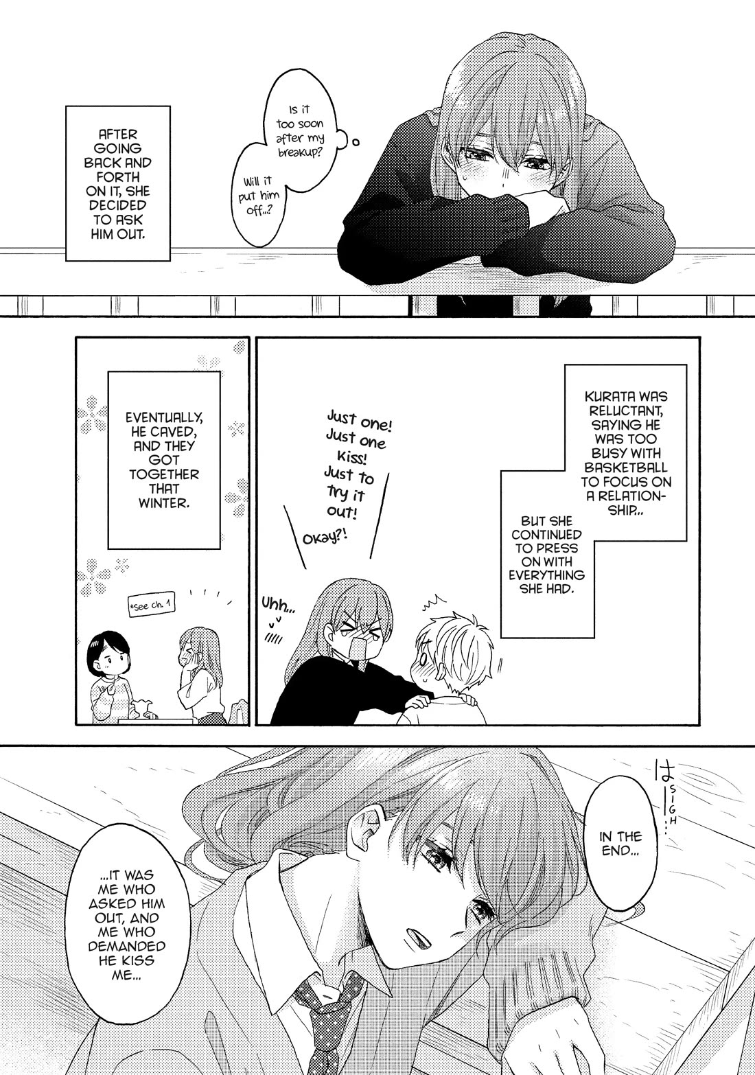 Hananoi-kun to Koi no Yamai Chapter 56 page 25 - Chapter 56: Their First Love Story