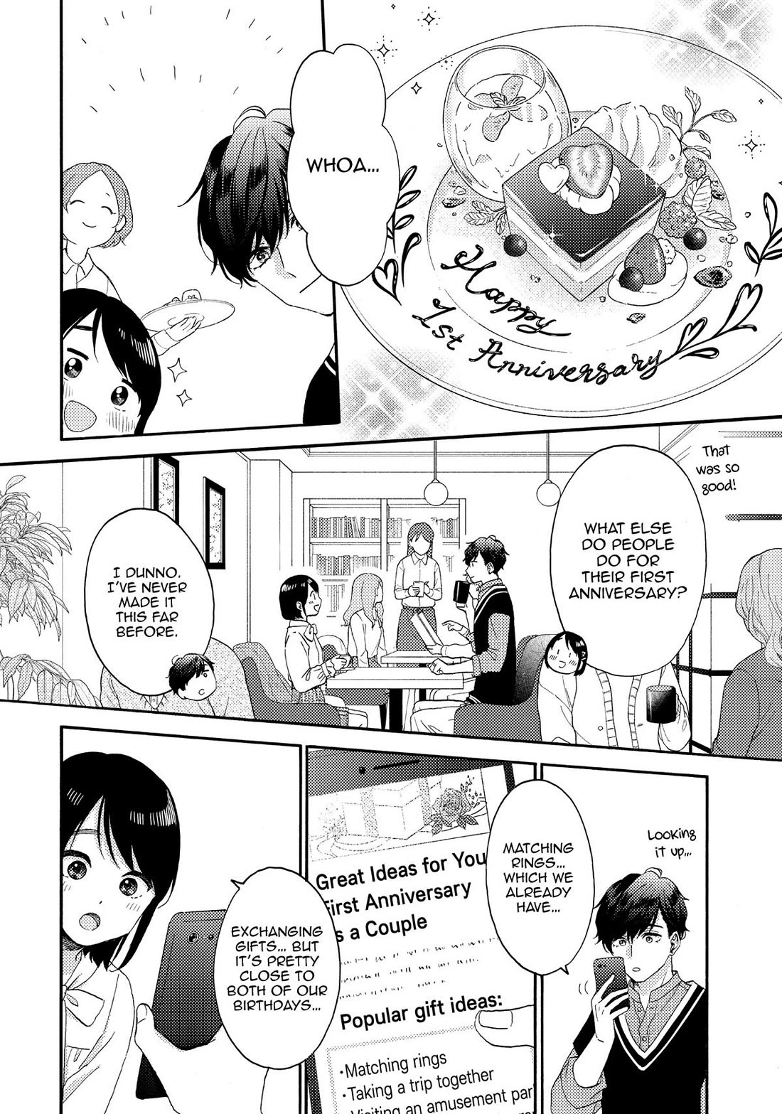 Hananoi-kun to Koi no Yamai Chapter 59 page 24 - Chapter 59: Our First Anniversary