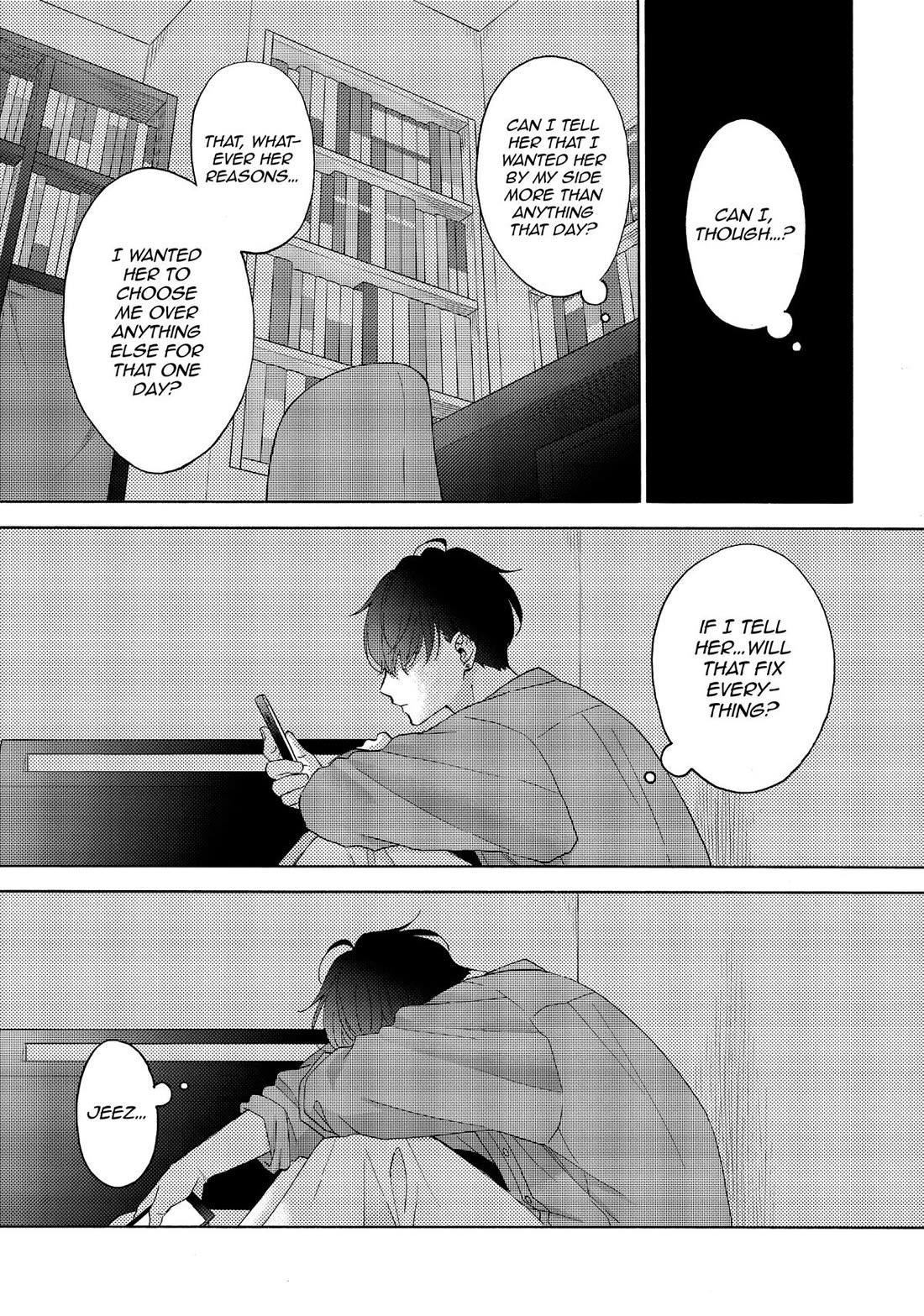 Hananoi-kun to Koi no Yamai Chapter 60 page 25 - Chapter 60: My First Regret
