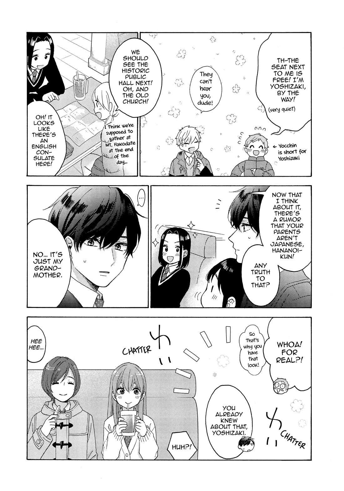Hananoi-kun to Koi no Yamai Chapter 62 page 22 - Chapter 62: My First Class Trip (Part 1)