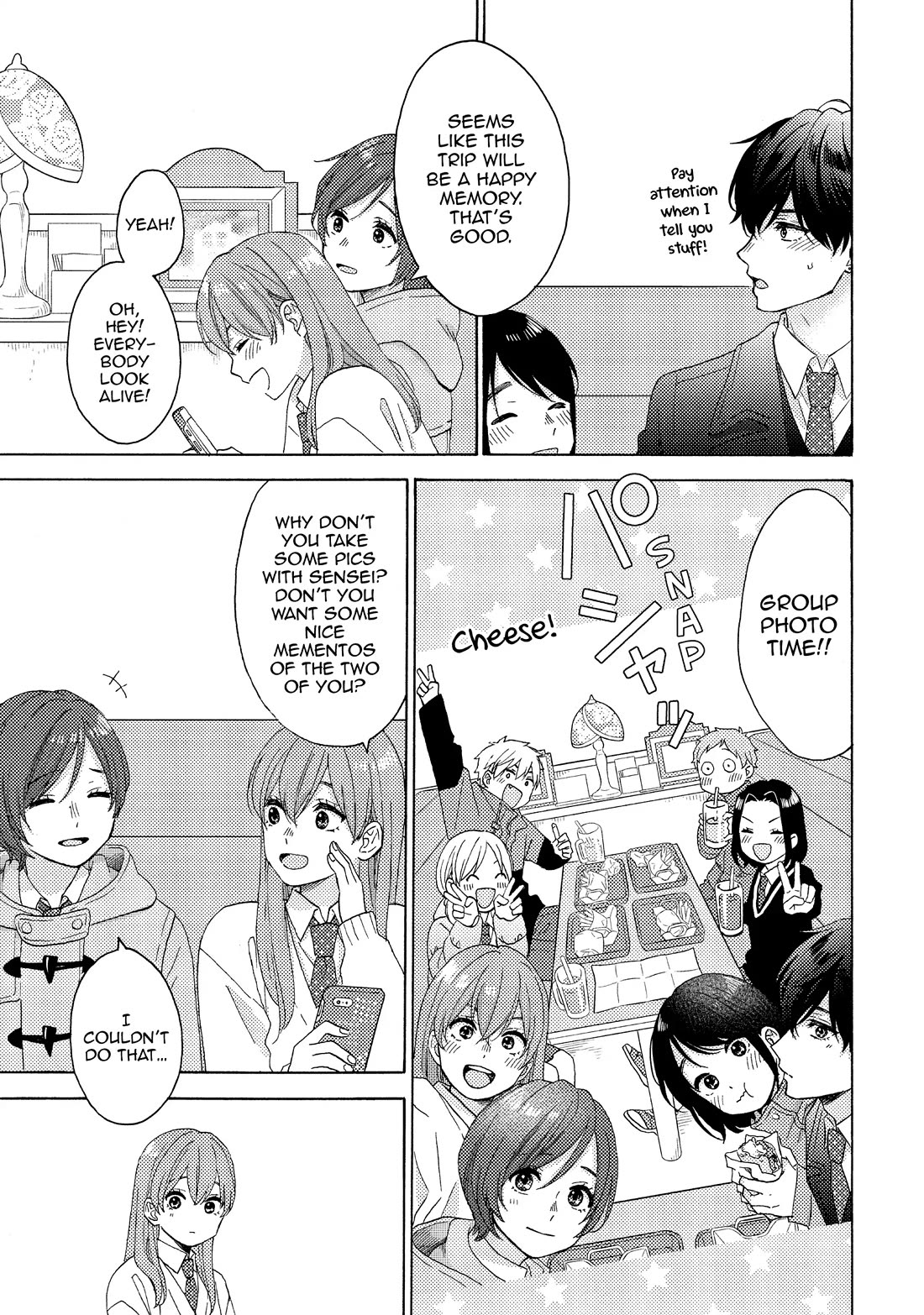 Hananoi-kun to Koi no Yamai Chapter 62 page 23 - Chapter 62: My First Class Trip (Part 1)