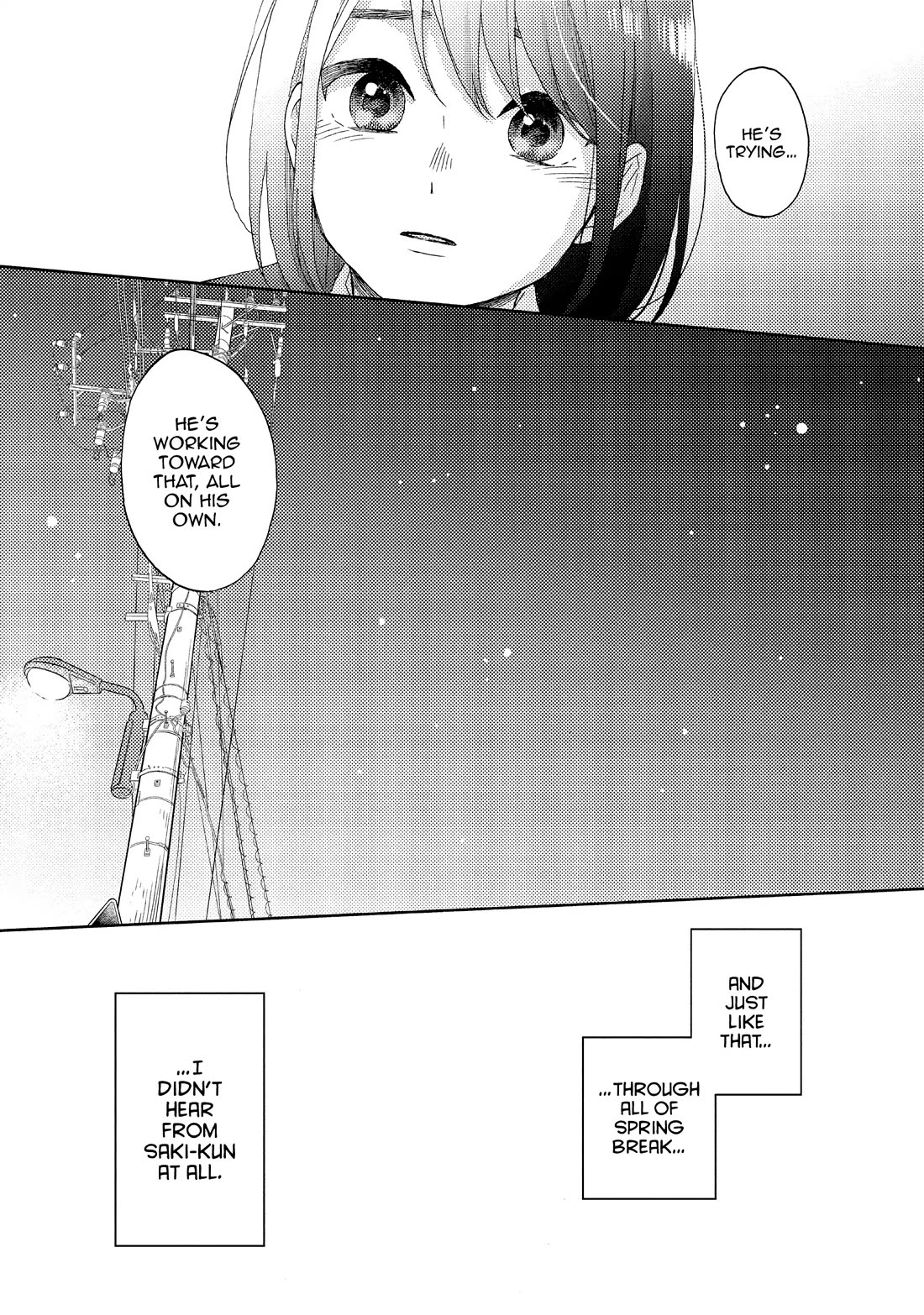 Hananoi-kun to Koi no Yamai Chapter 64 page 35 - Chapter 64: My First Breakup