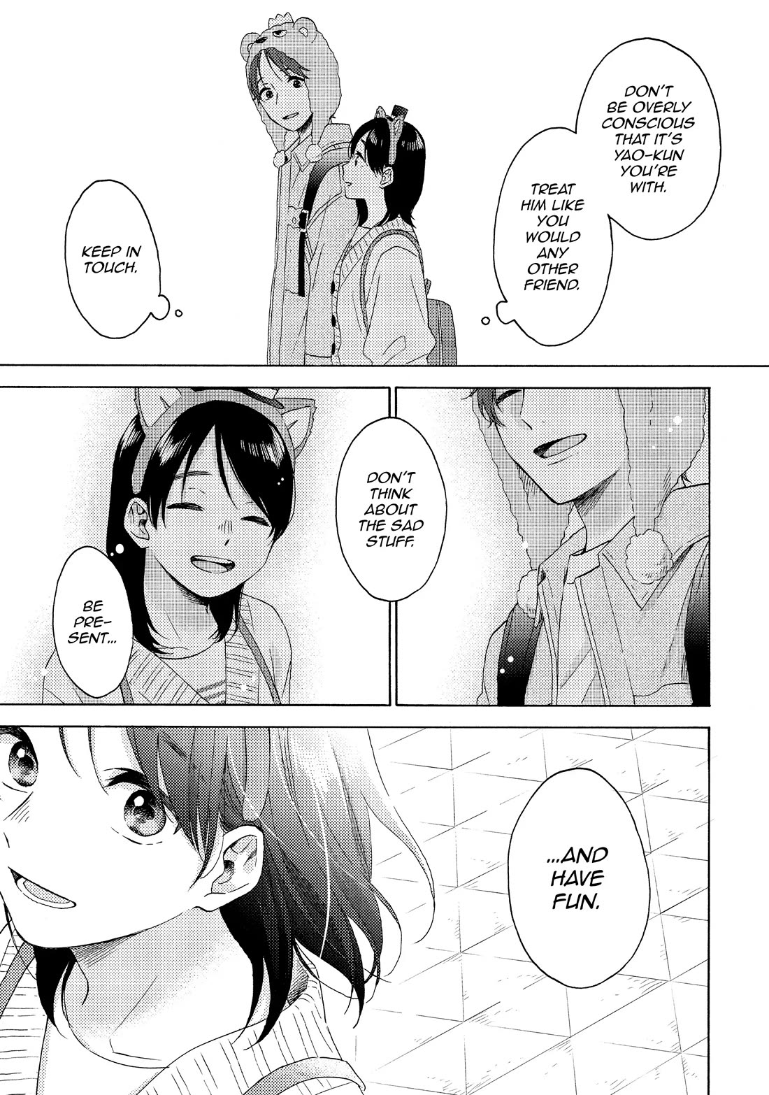 Hananoi-kun to Koi no Yamai Chapter 65 page 33 - Chapter 65: My First Amusement Park