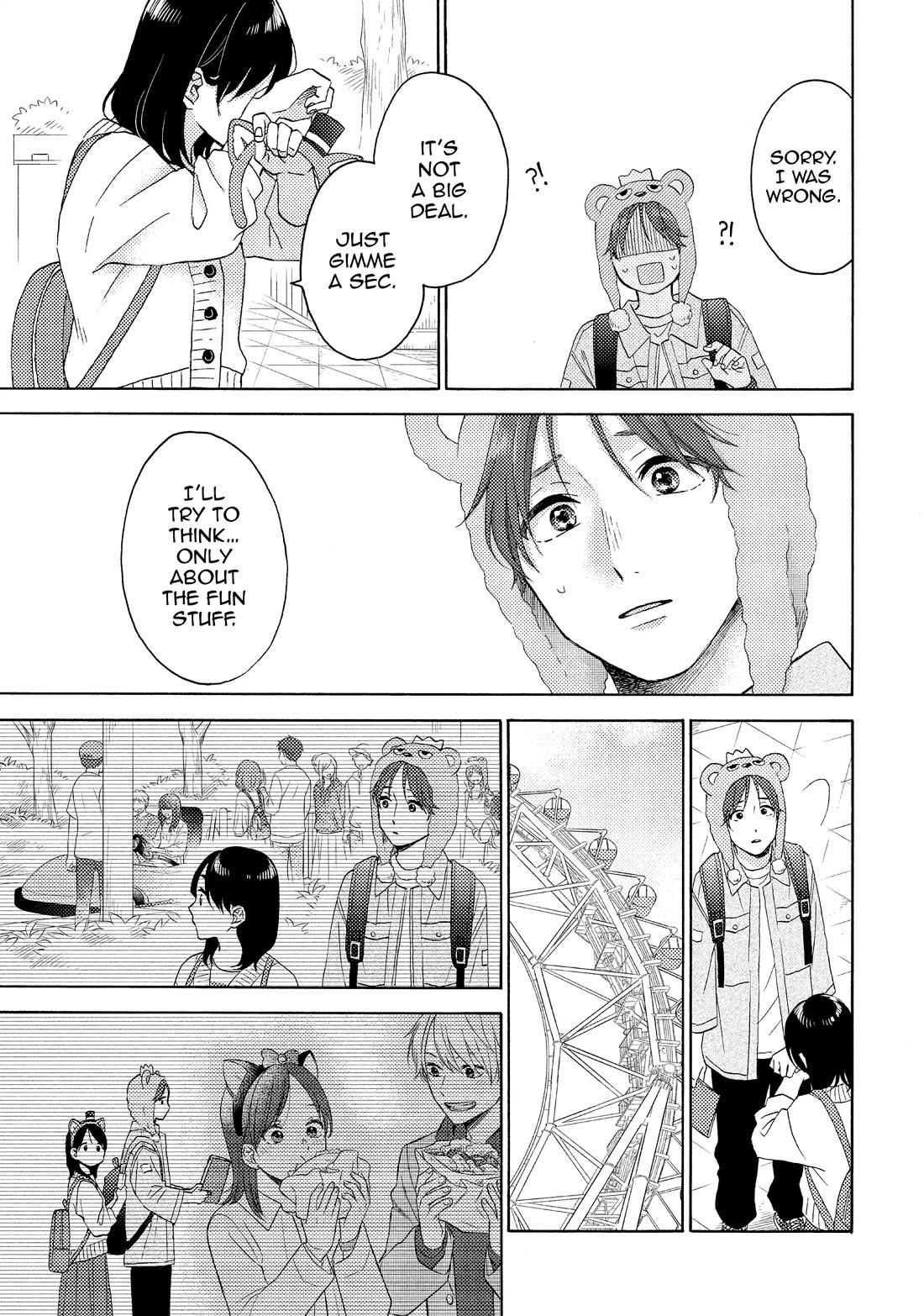 Hananoi-kun to Koi no Yamai Chapter 65 page 37 - Chapter 65: My First Amusement Park