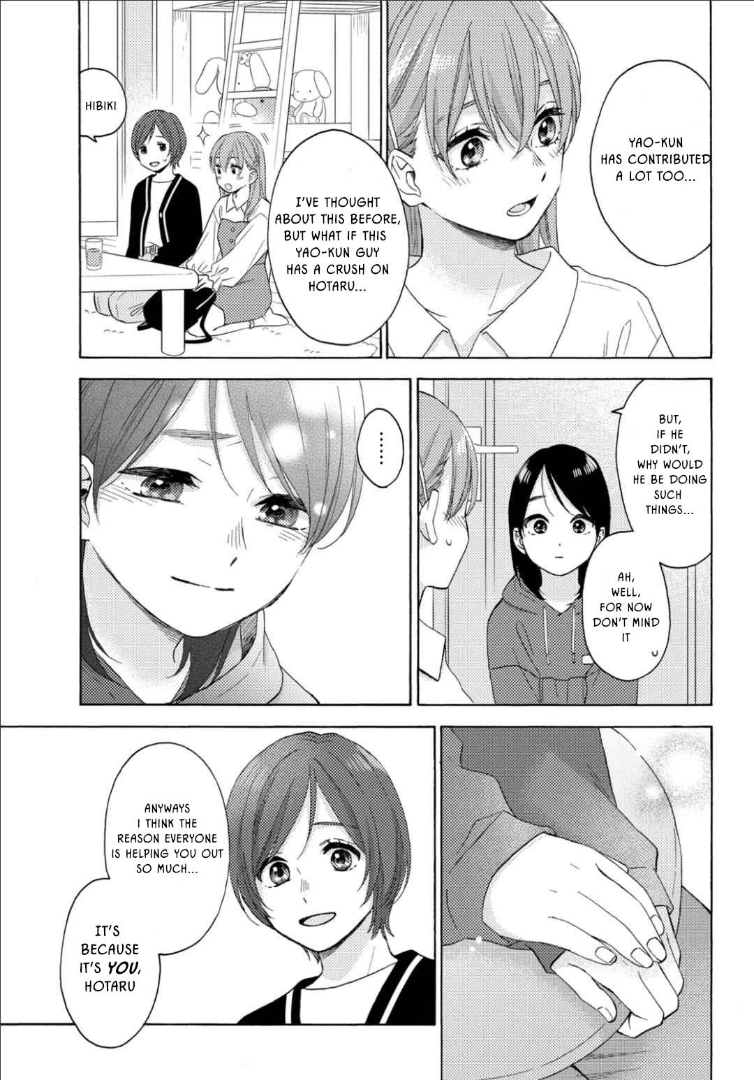 Hananoi-kun to Koi no Yamai Chapter 66 page 11 - Chapter 66: Her First Journey