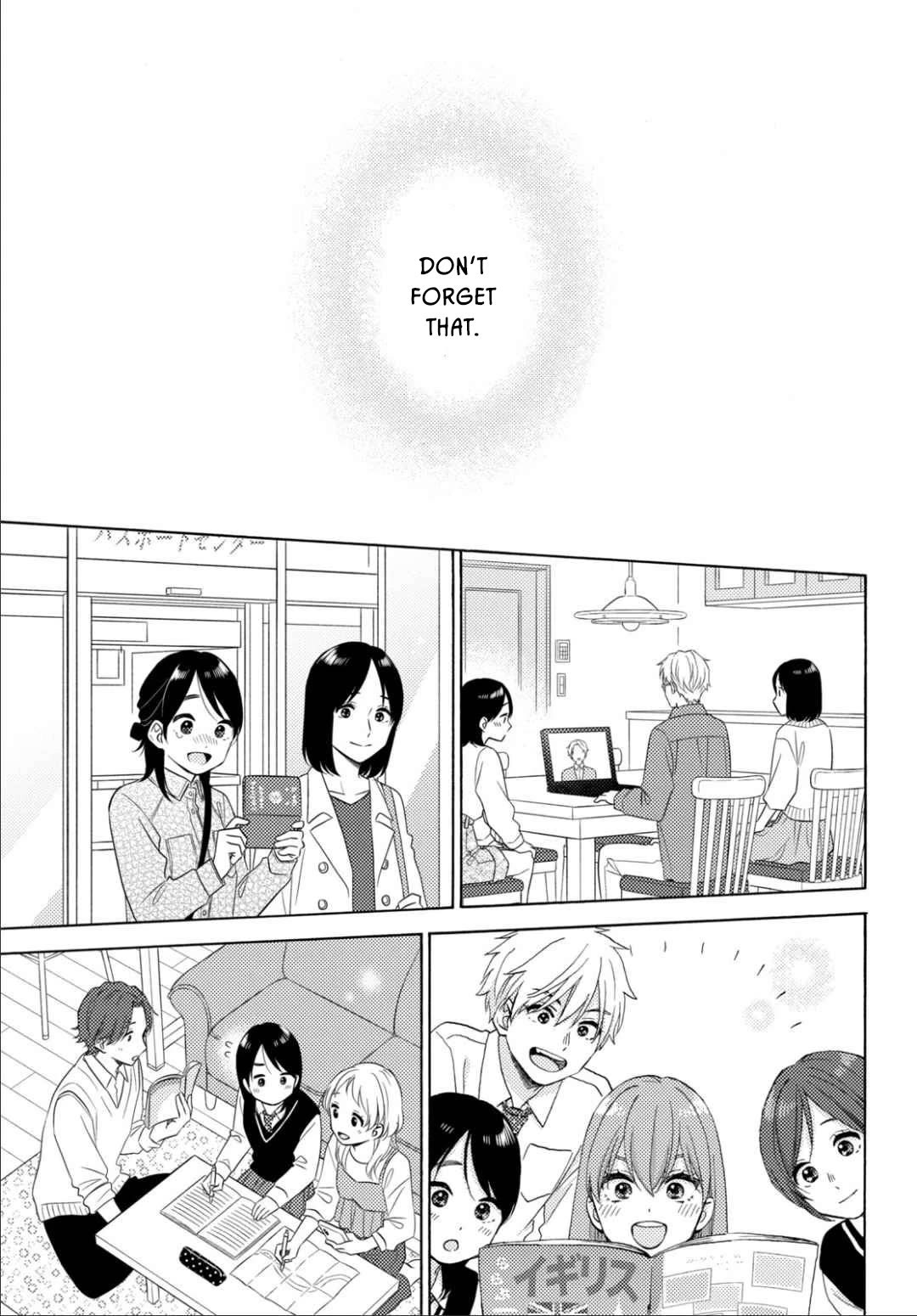 Hananoi-kun to Koi no Yamai Chapter 66 page 13 - Chapter 66: Her First Journey