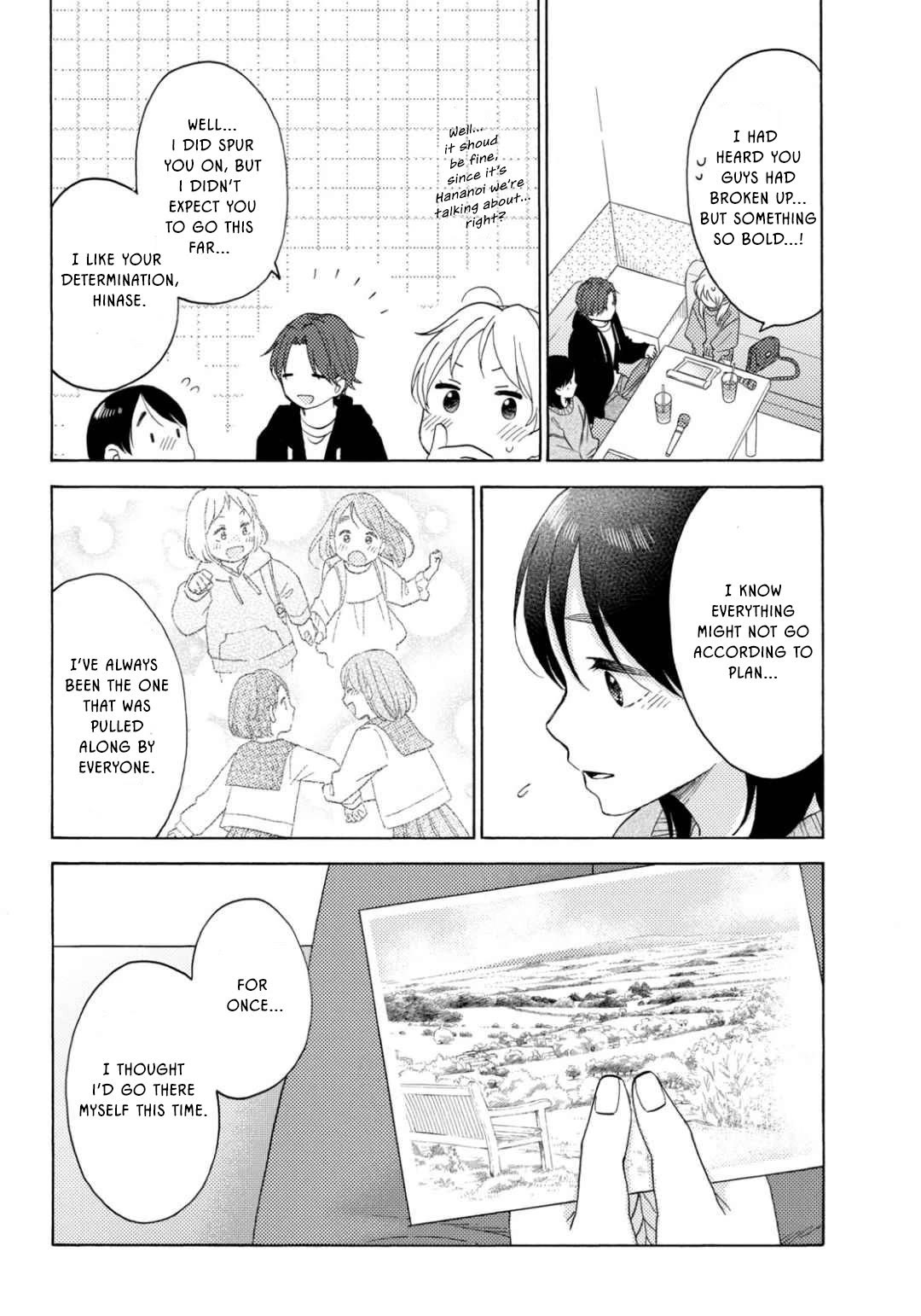 Hananoi-kun to Koi no Yamai Chapter 66 page 2 - Chapter 66: Her First Journey