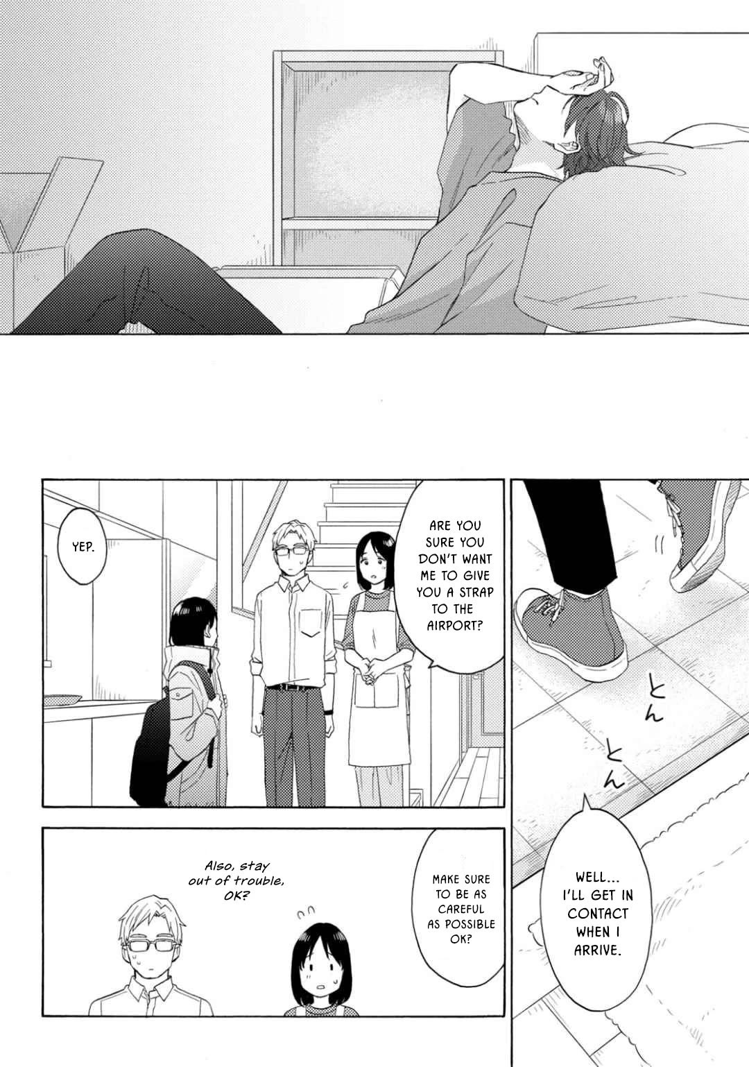 Hananoi-kun to Koi no Yamai Chapter 66 page 22 - Chapter 66: Her First Journey