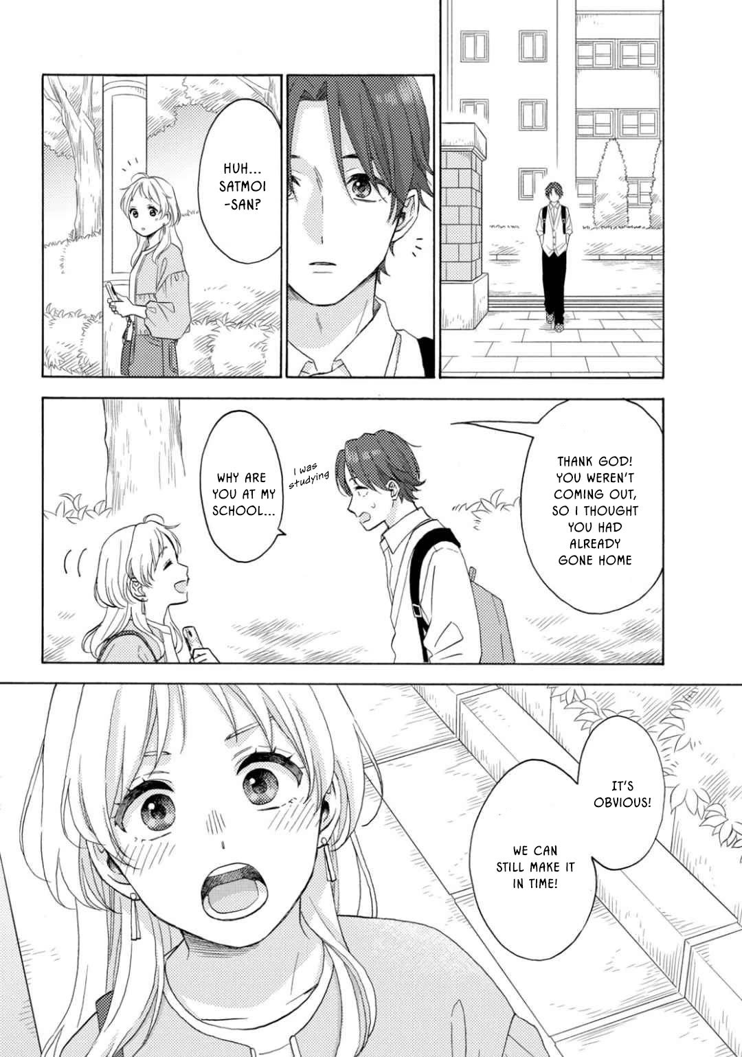 Hananoi-kun to Koi no Yamai Chapter 66 page 24 - Chapter 66: Her First Journey