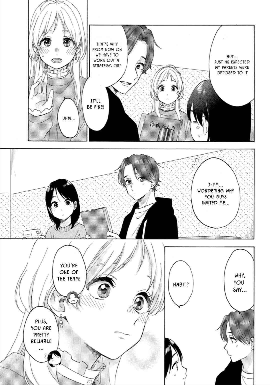 Hananoi-kun to Koi no Yamai Chapter 66 page 3 - Chapter 66: Her First Journey