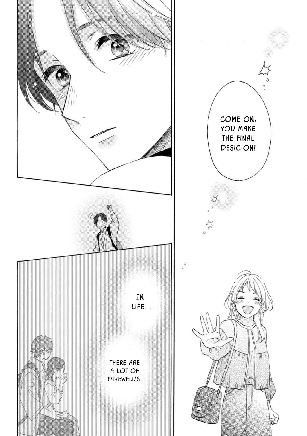 Hananoi-kun to Koi no Yamai Chapter 66 page 34 - Chapter 66: Her First Journey