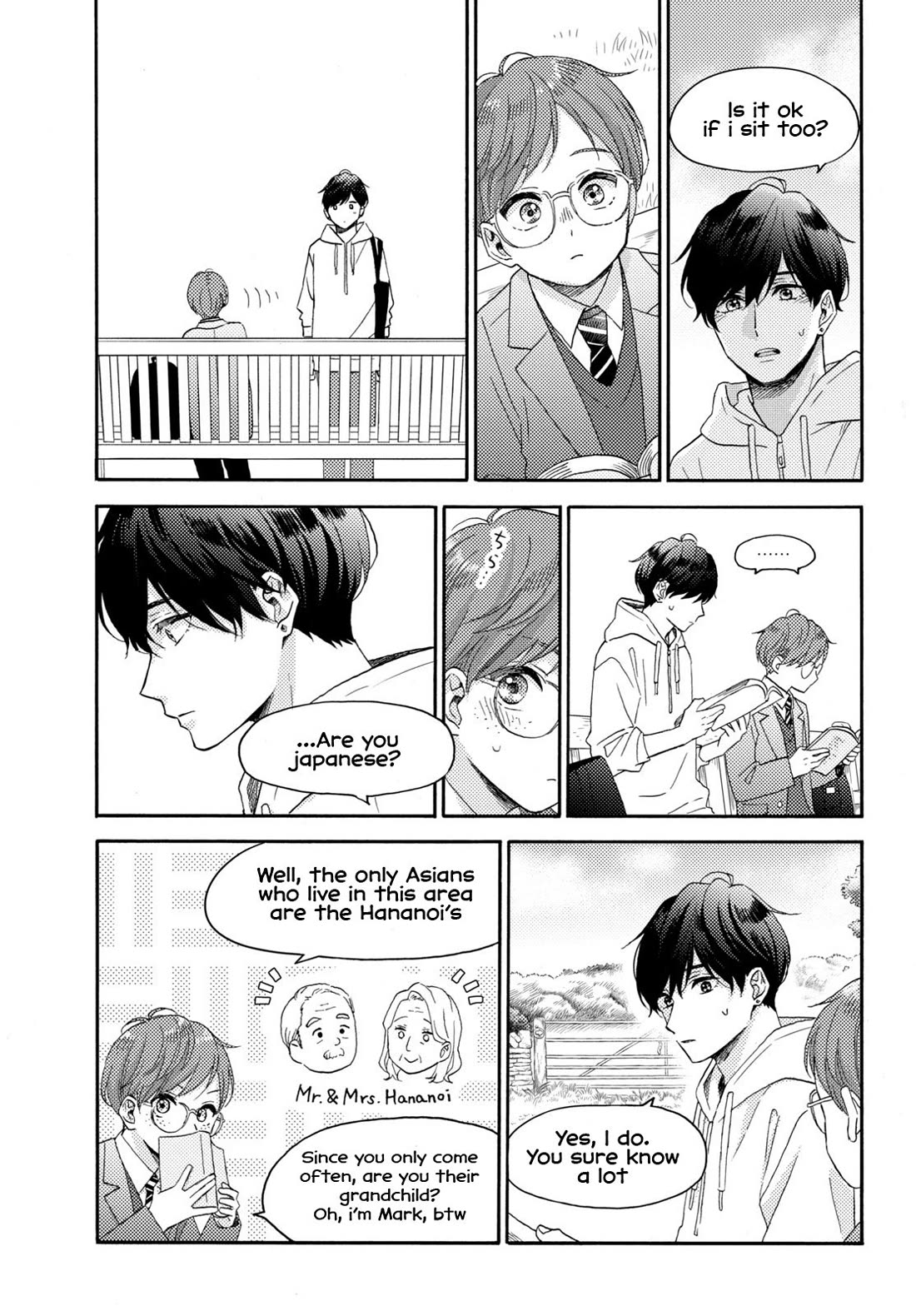 Hananoi-kun to Koi no Yamai Chapter 67 page 8 - Chapter 67: Her First Forigen Country