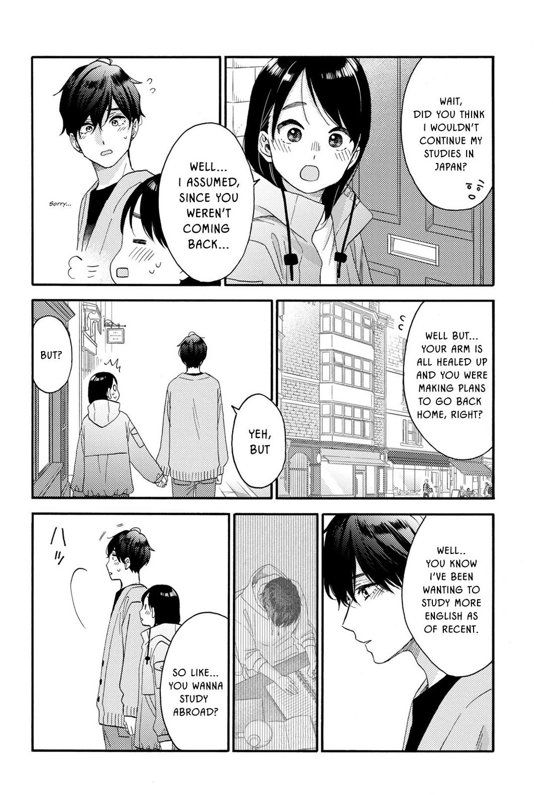 Hananoi-kun to Koi no Yamai Chapter 69 page 10 - Chapter 69: Their first vow