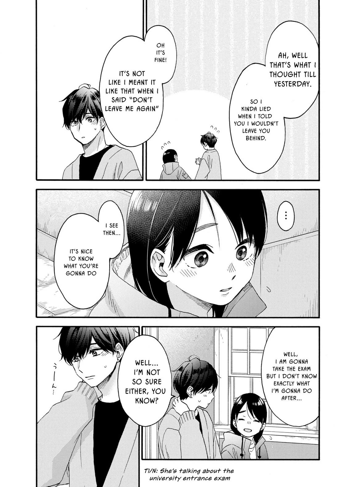 Hananoi-kun to Koi no Yamai Chapter 69 page 11 - Chapter 69: Their first vow