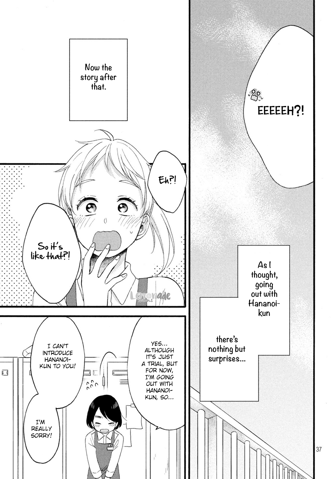 Hananoi-kun to Koi no Yamai Chapter 7 page 38 - Chapter 7