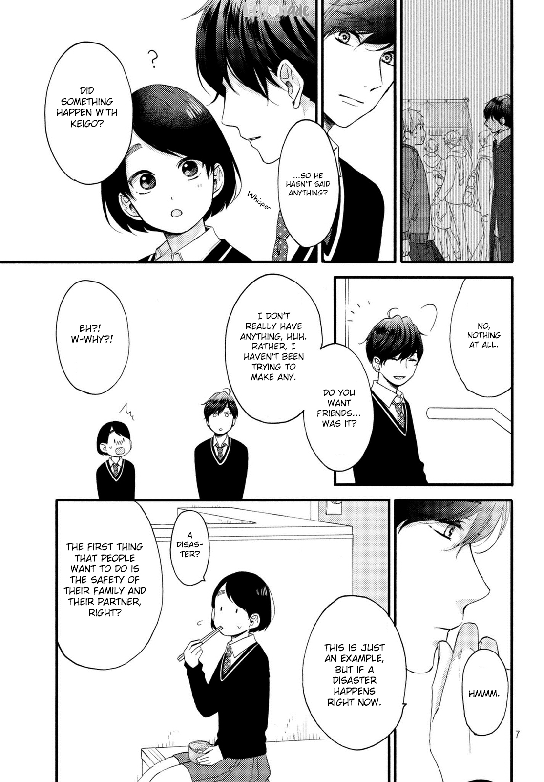 Hananoi-kun to Koi no Yamai Chapter 7 page 8 - Chapter 7