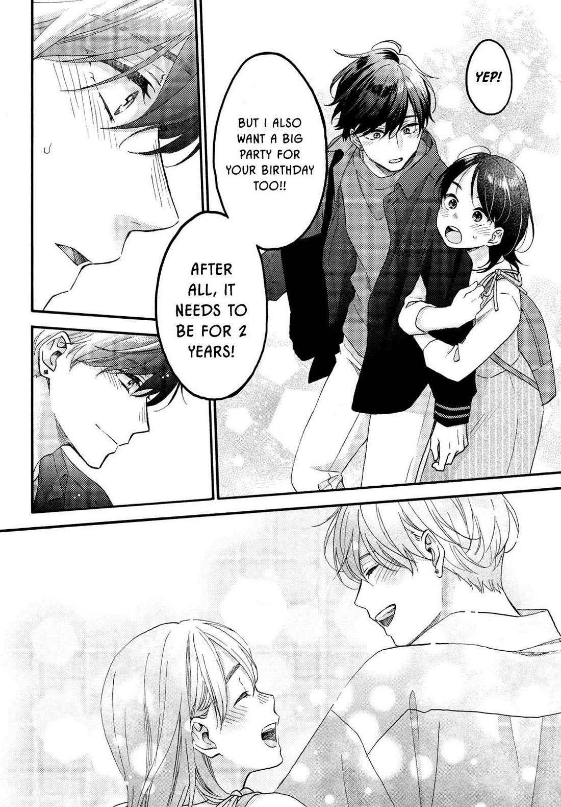 Hananoi-kun to Koi no Yamai Chapter 70 page 13 - Chapter 70: His first "Welcome home"