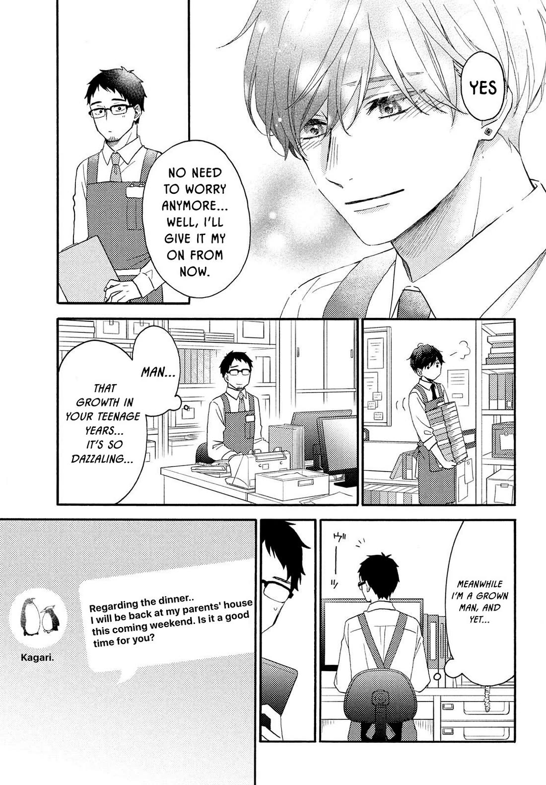 Hananoi-kun to Koi no Yamai Chapter 70 page 18 - Chapter 70: His first "Welcome home"