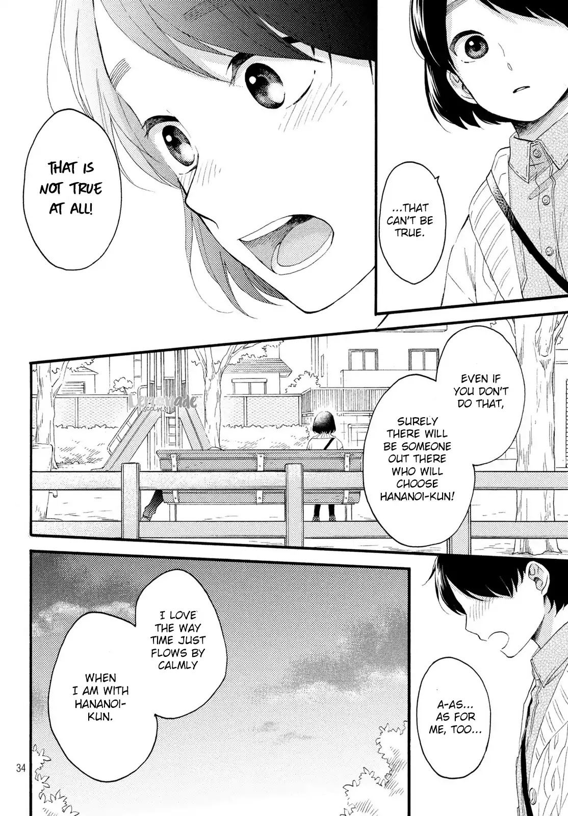 Hananoi-kun to Koi no Yamai Chapter 8 page 35 - Chapter 8