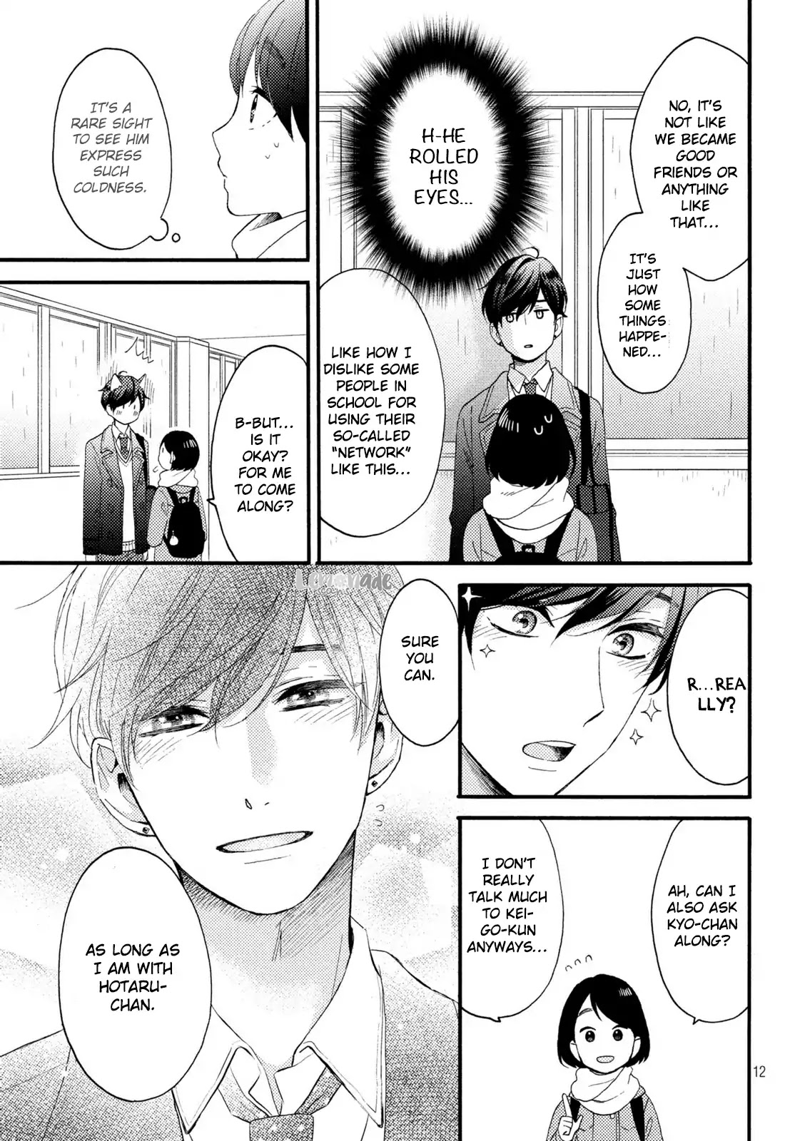 Hananoi-kun to Koi no Yamai Chapter 9 page 13 - Chapter 9: First Sleep Over