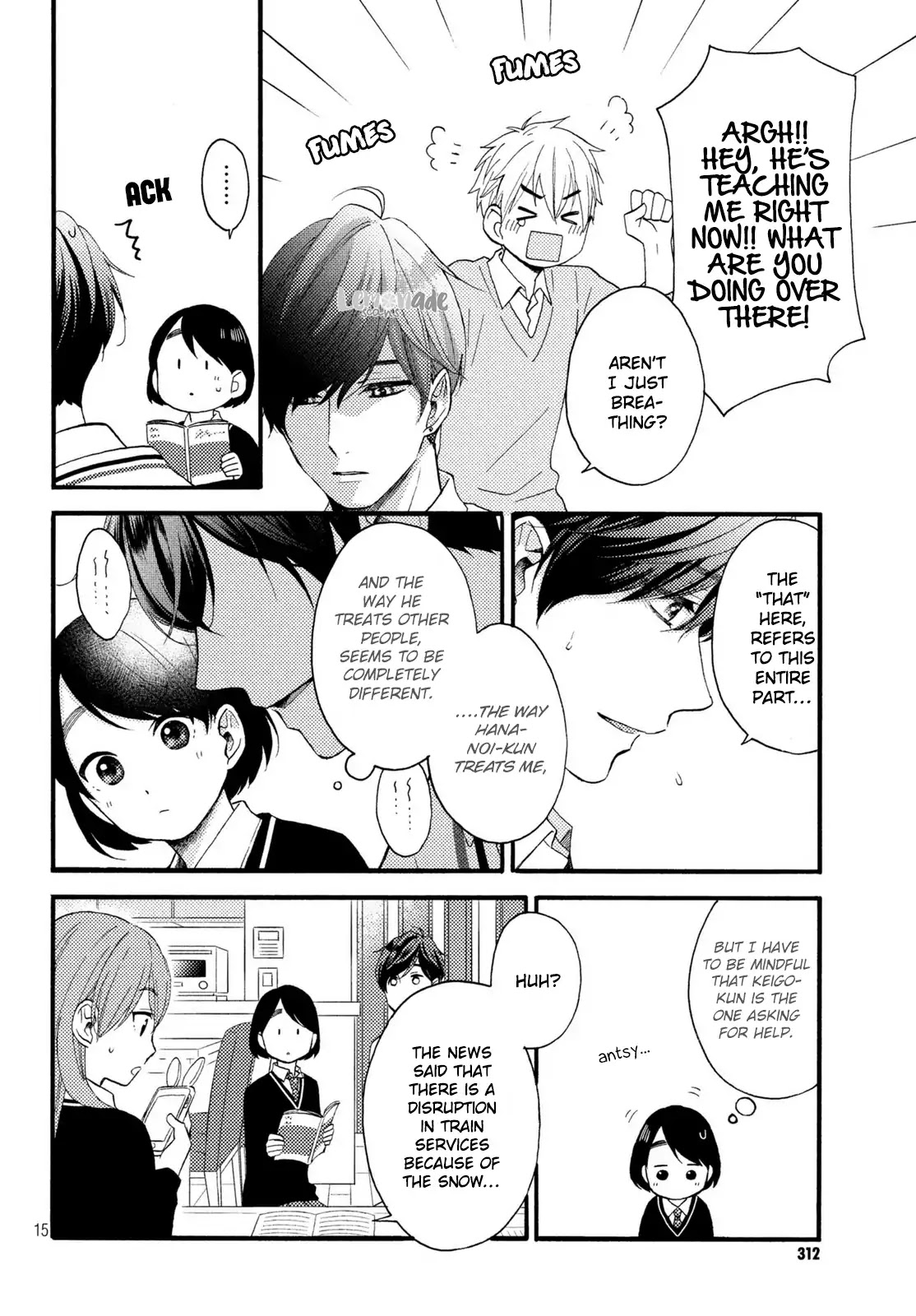 Hananoi-kun to Koi no Yamai Chapter 9 page 16 - Chapter 9: First Sleep Over