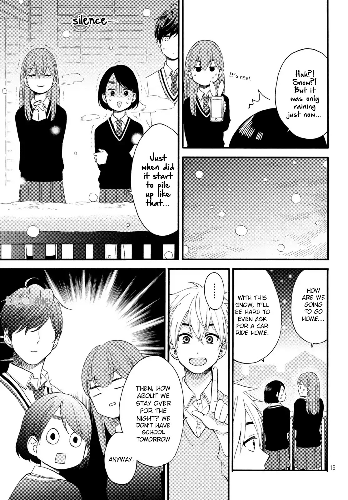 Hananoi-kun to Koi no Yamai Chapter 9 page 17 - Chapter 9: First Sleep Over