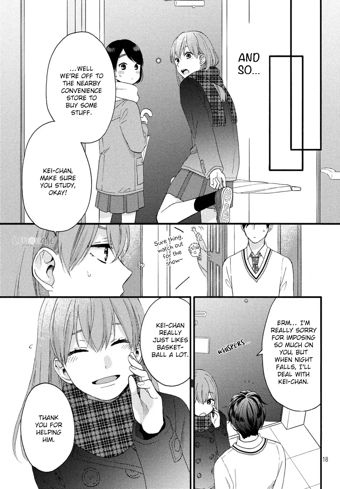 Hananoi-kun to Koi no Yamai Chapter 9 page 19 - Chapter 9: First Sleep Over