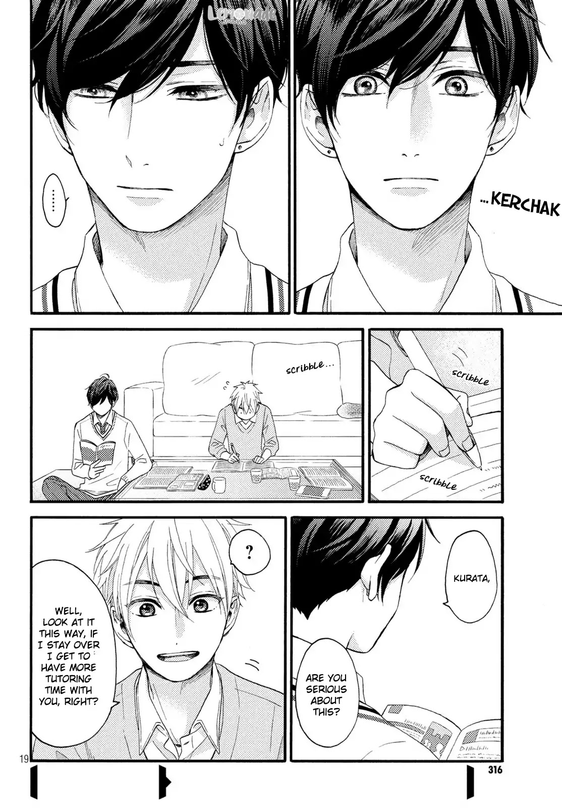 Hananoi-kun to Koi no Yamai Chapter 9 page 20 - Chapter 9: First Sleep Over