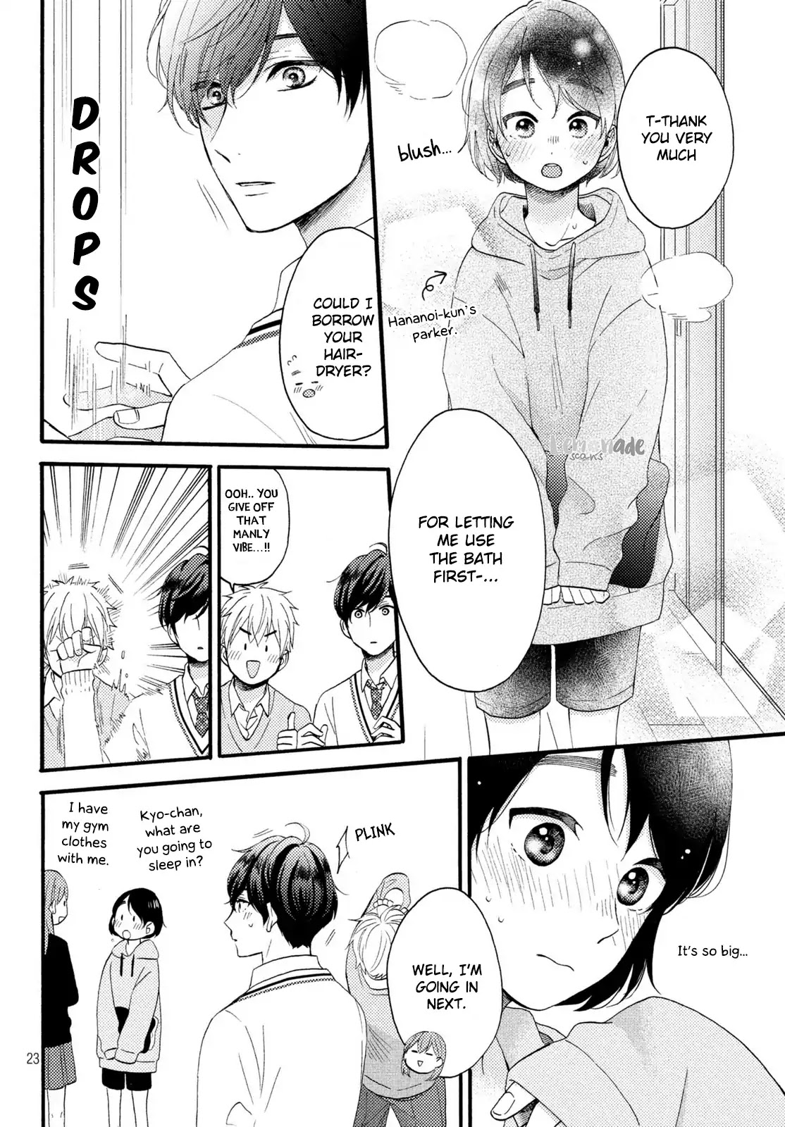 Hananoi-kun to Koi no Yamai Chapter 9 page 24 - Chapter 9: First Sleep Over